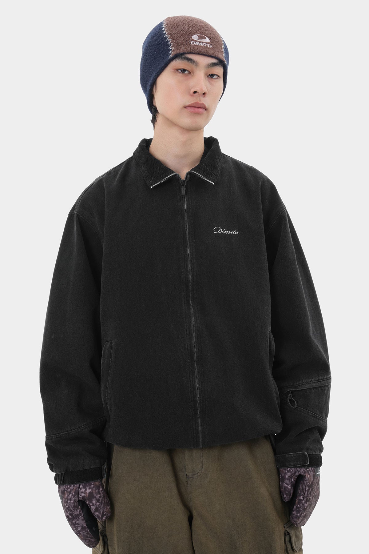 DENIM WORKS JACKET BW BLACK (Delivery start : 26.09.09)