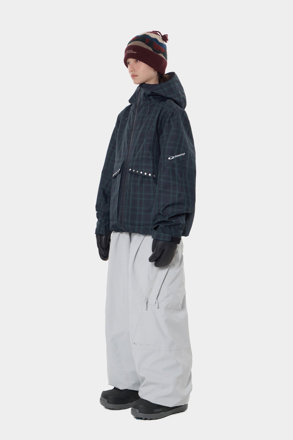 STUD 2L JACKET DEEP CHECK (Delivery start : 26.09.09)