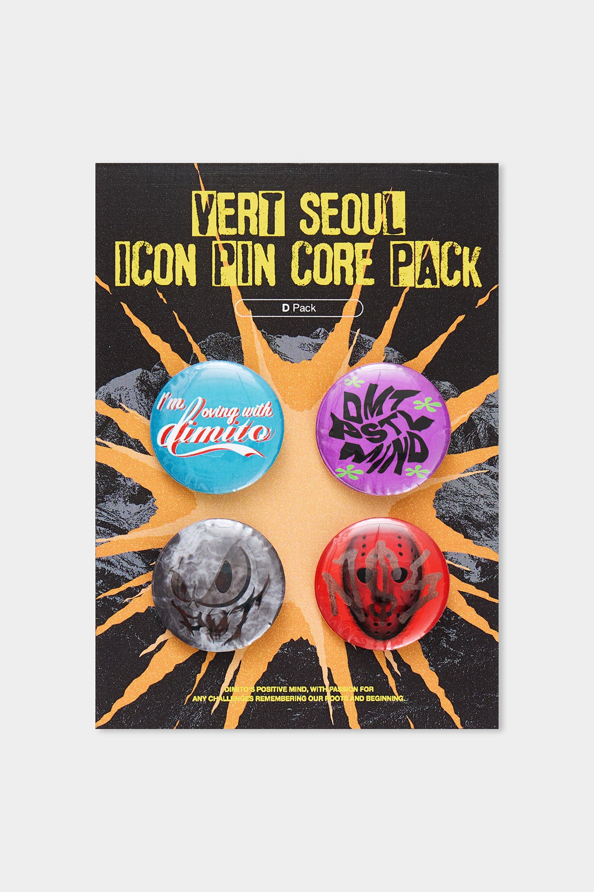 VERT SEOUL ICON PIN CORE PACK(D)