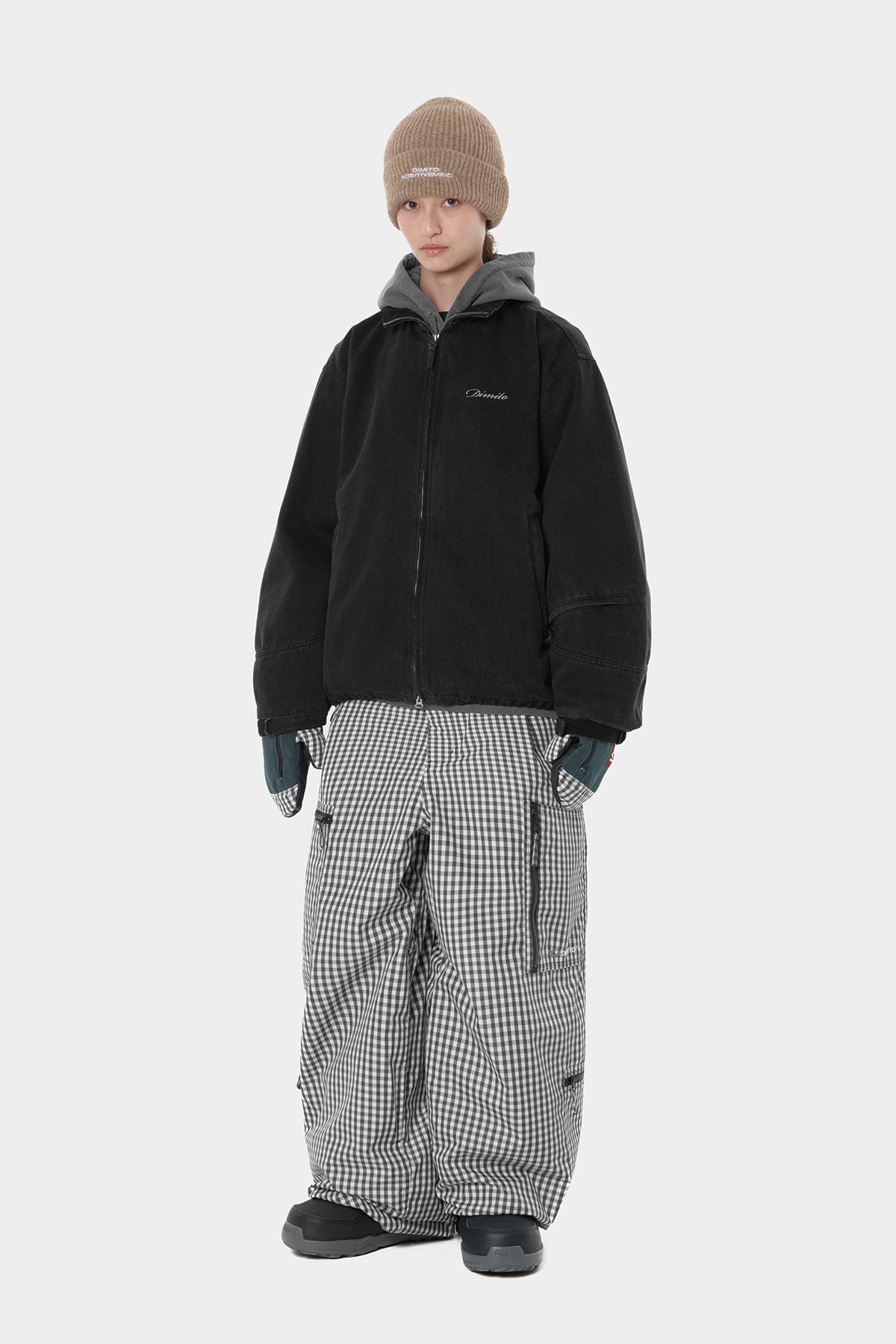 DENIM WORKS JACKET BW BLACK (Delivery start : 26.09.09)