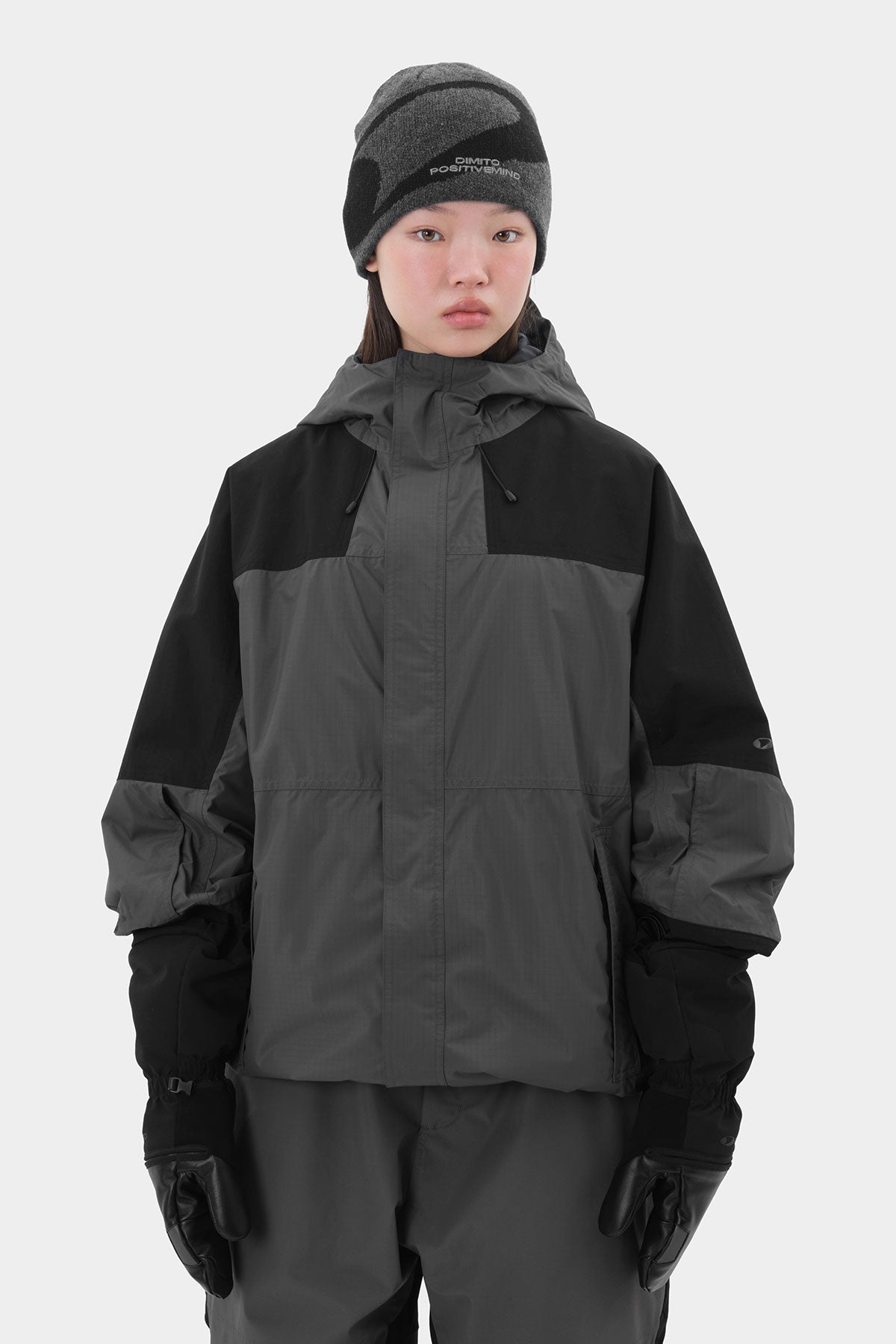 MT BLOCK JACKET CHARCOAL (Delivery start : 26.09.09)