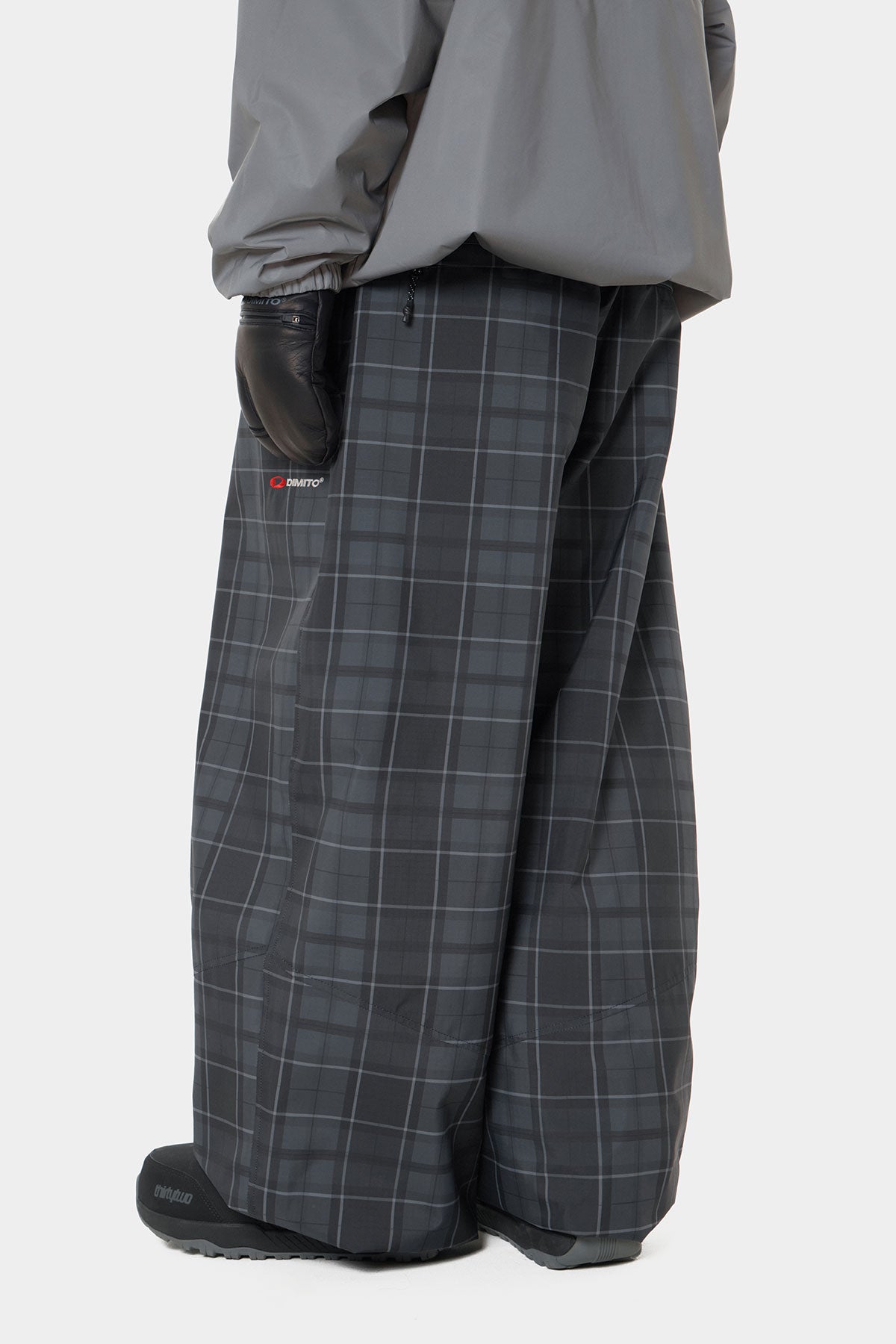 26 AIR FORCE BANDED PANTS (WIDE FIT LV.2) NAVY CHECK (Delivery start : 26.09.09)