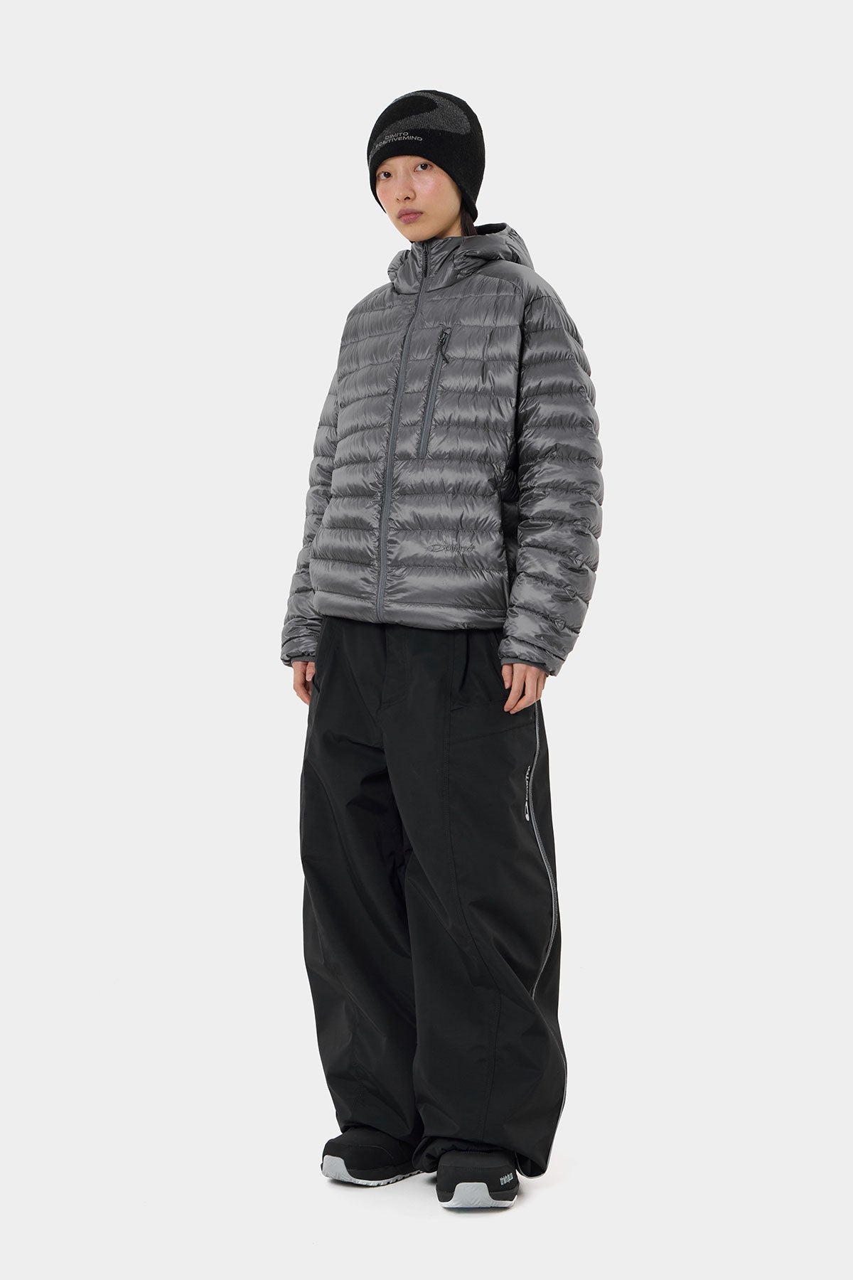 STAFF LINE PANTS (WIDE FIT LV.2) BLACK