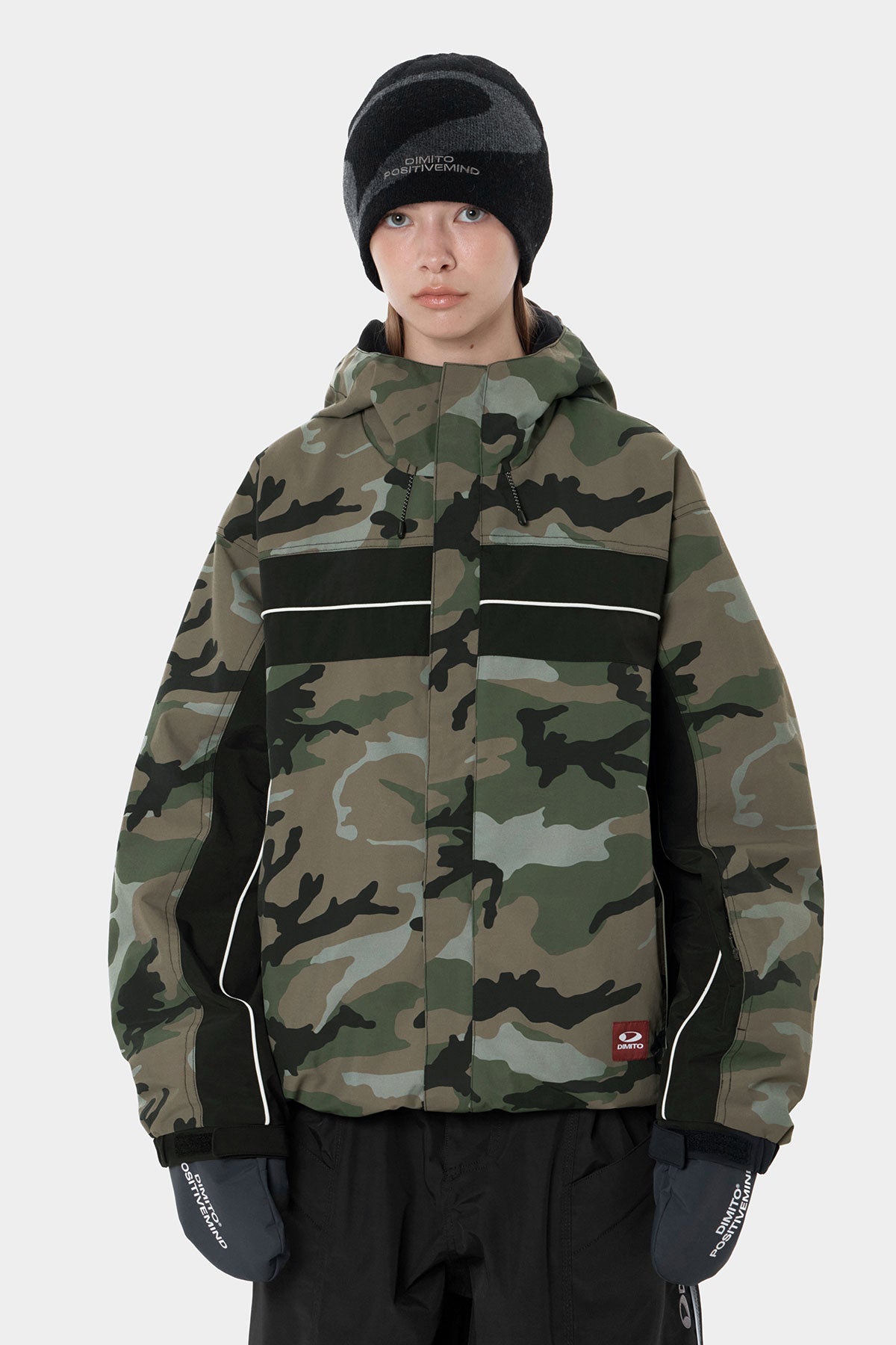 PANELED JACKET FADE CAMO (Delivery date : 26.09.28)