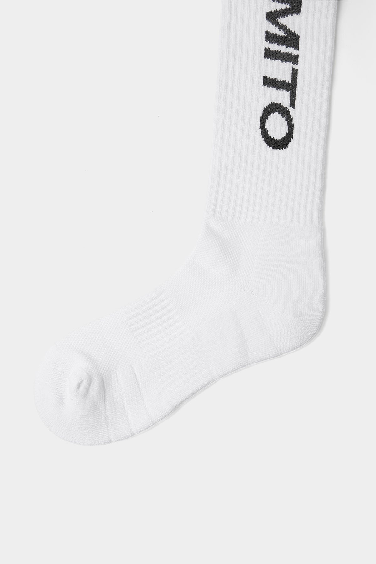 BIG LOGO CREW SOCKS WHITE