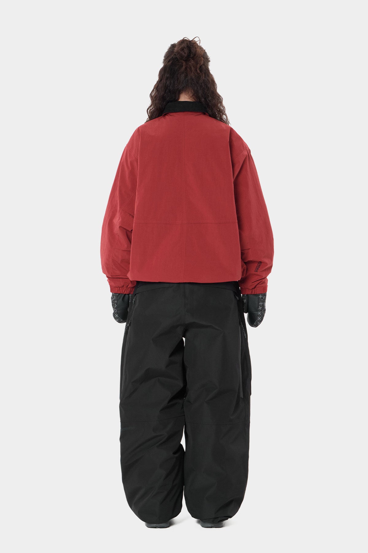 26 AIR VENT BANDED PANTS (WIDE FIT LV.1) BLACK