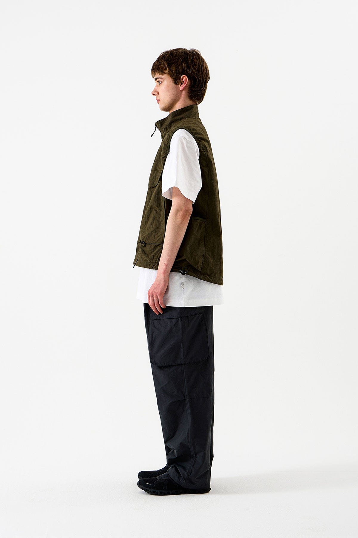 POINTED [FOUND POCKET] CARGO POCKET FIELD PANTS CHARCOAL