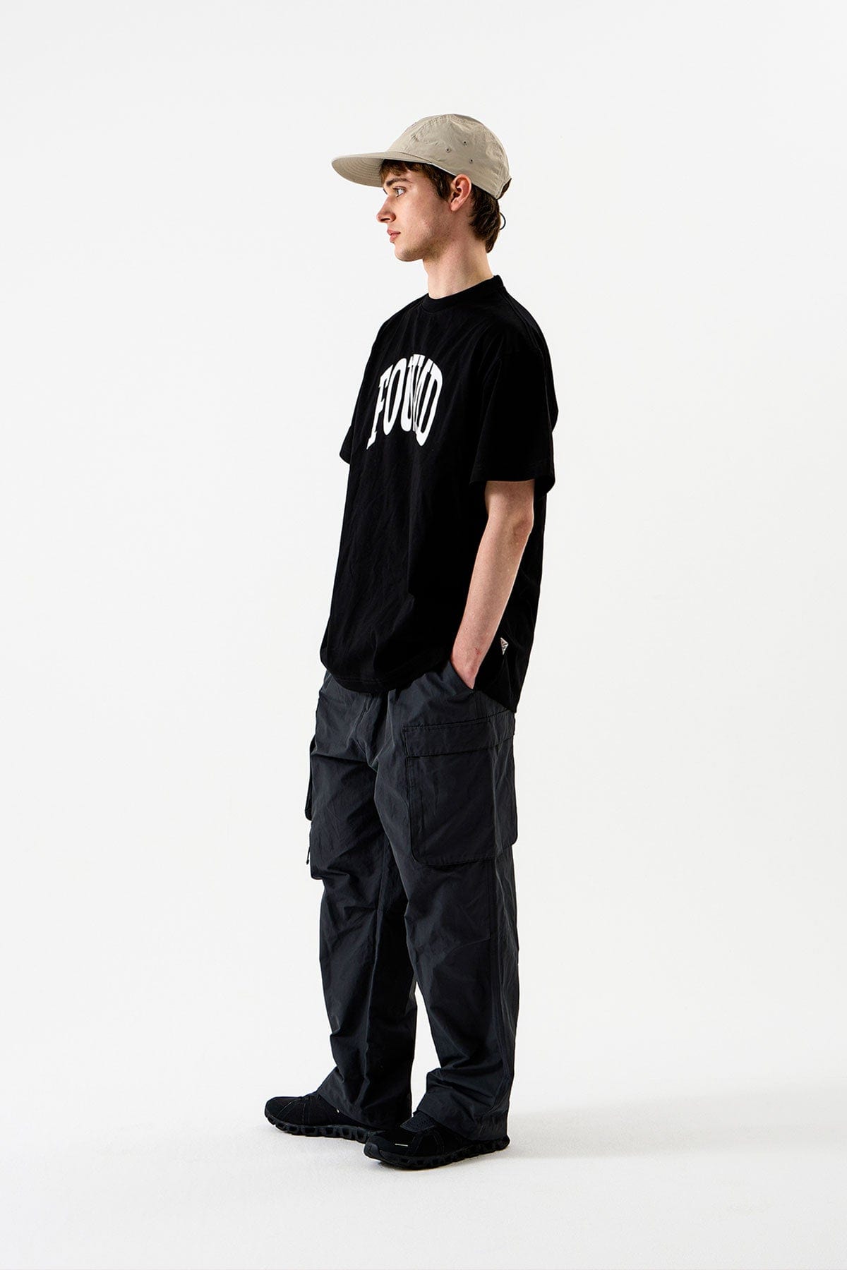 POINTED [FOUND POCKET] CARGO POCKET FIELD PANTS CHARCOAL