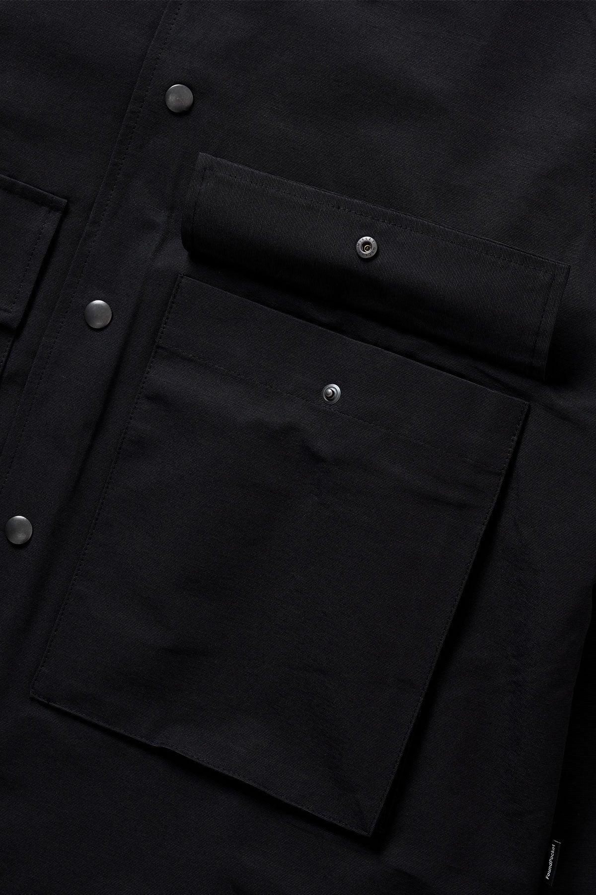 POINTED [FOUND POCKET] COTTON TWILL JACKET DARK NAVY