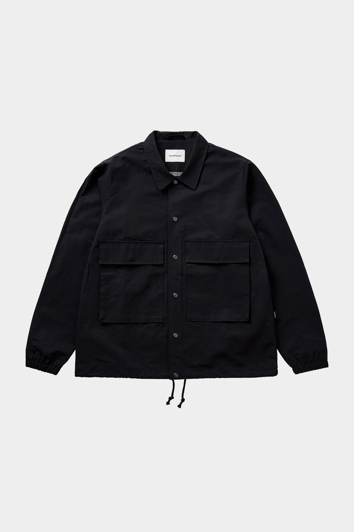 POINTED [FOUND POCKET] COTTON TWILL JACKET DARK NAVY