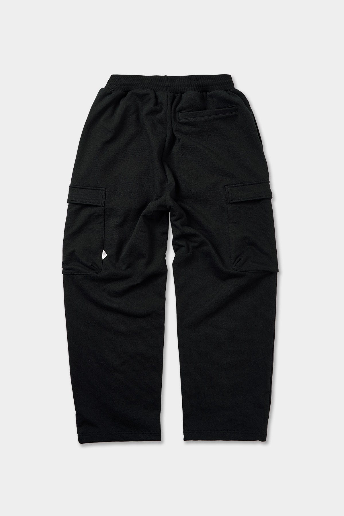 POINTED [FOUND POCKET] FIELD CARGO SWEAT PANTS BLACK