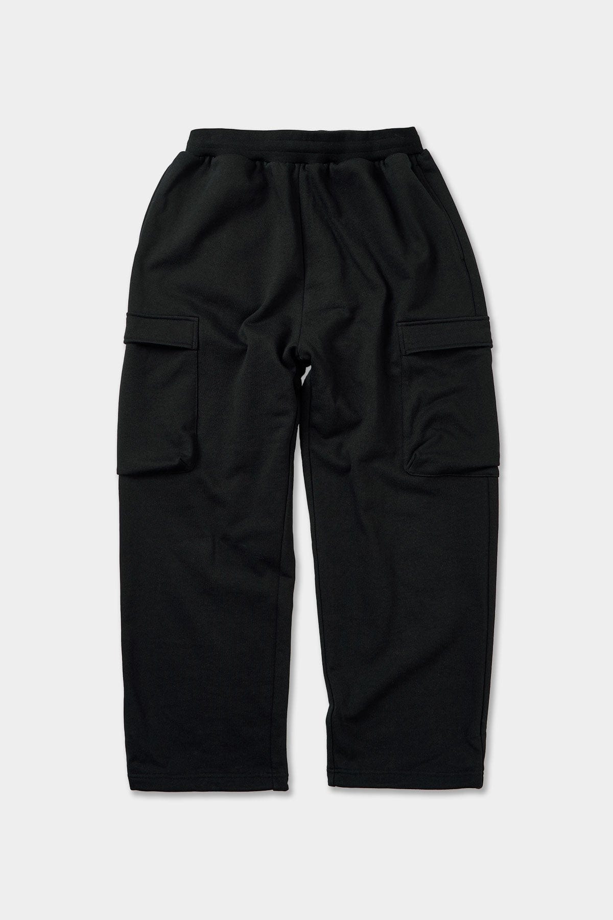 POINTED [FOUND POCKET] FIELD CARGO SWEAT PANTS BLACK