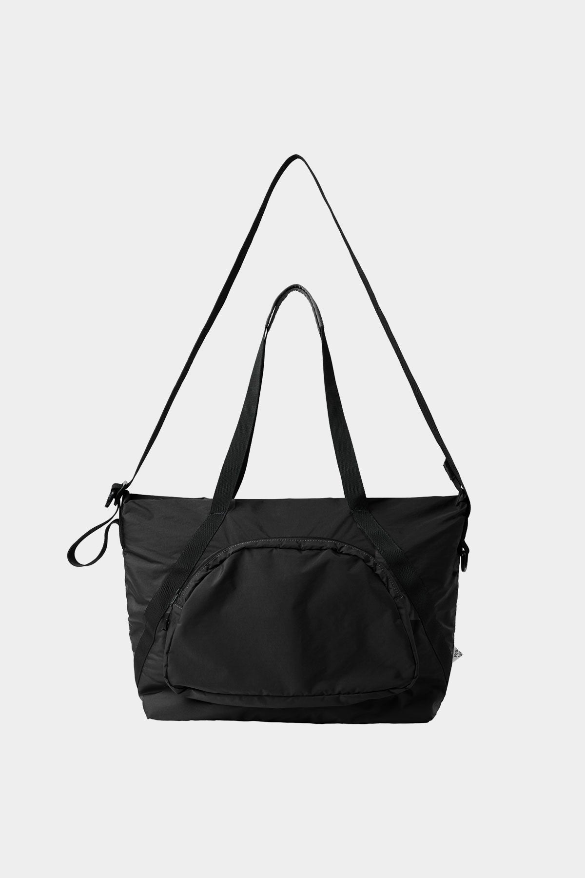 POINTED ONE-SIZE [FOUND POCKET] 2-WAY FIELD TOTE BAG BLACK