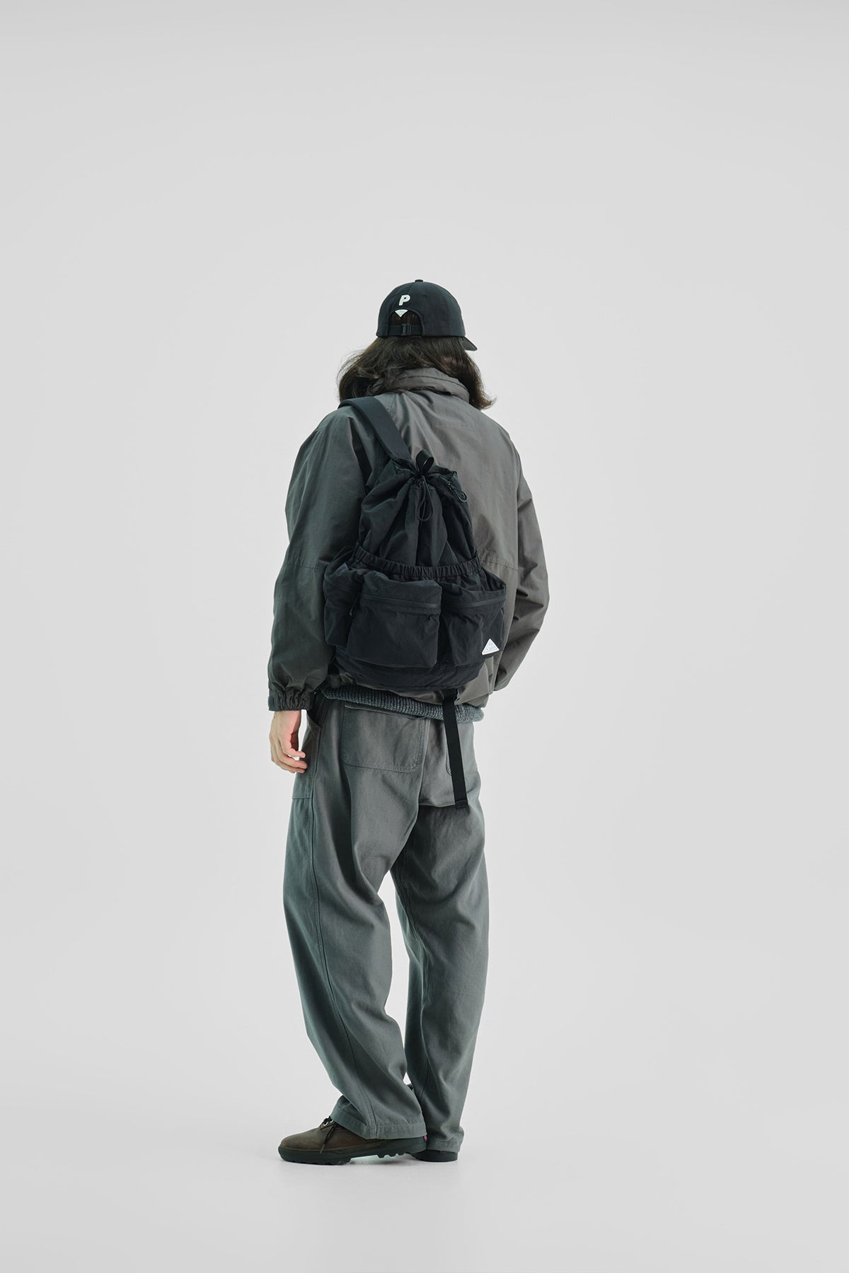 POINTED ONE-SIZE [FOUND POCKET] CLOVER BACKPACK BLACK