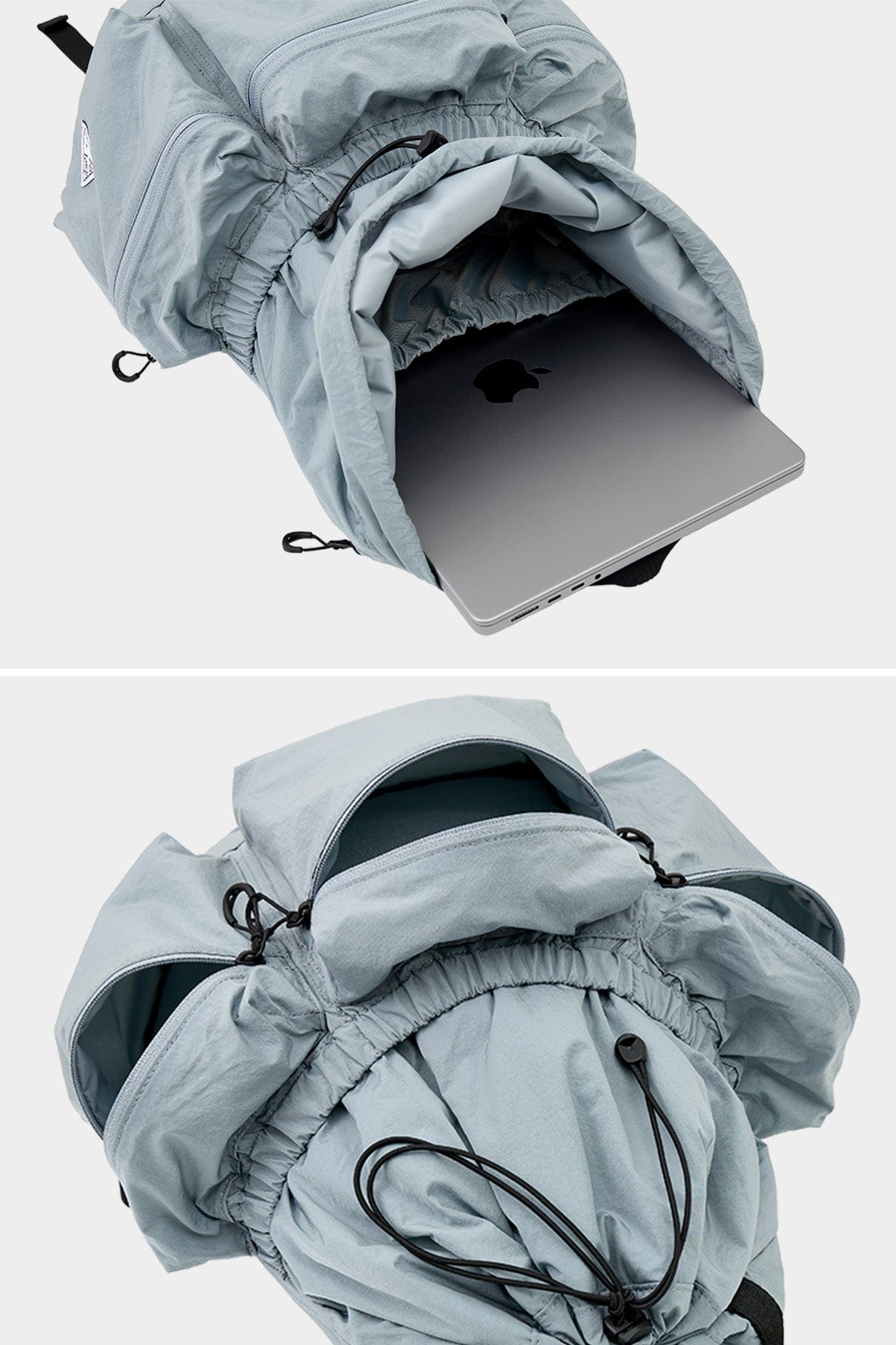 POINTED ONE-SIZE [FOUND POCKET] CLOVER BACKPACK GREY