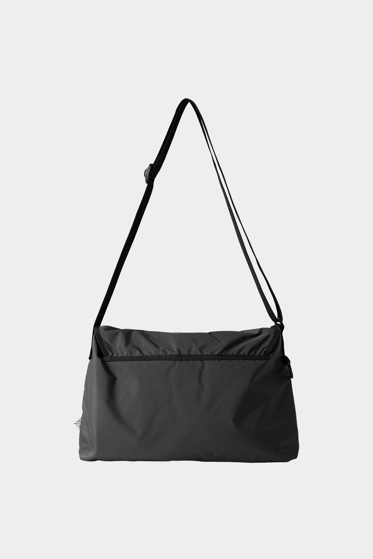 POINTED ONE-SIZE [FOUND POCKET] COMPACT UTILITY CROSS BAG GREY