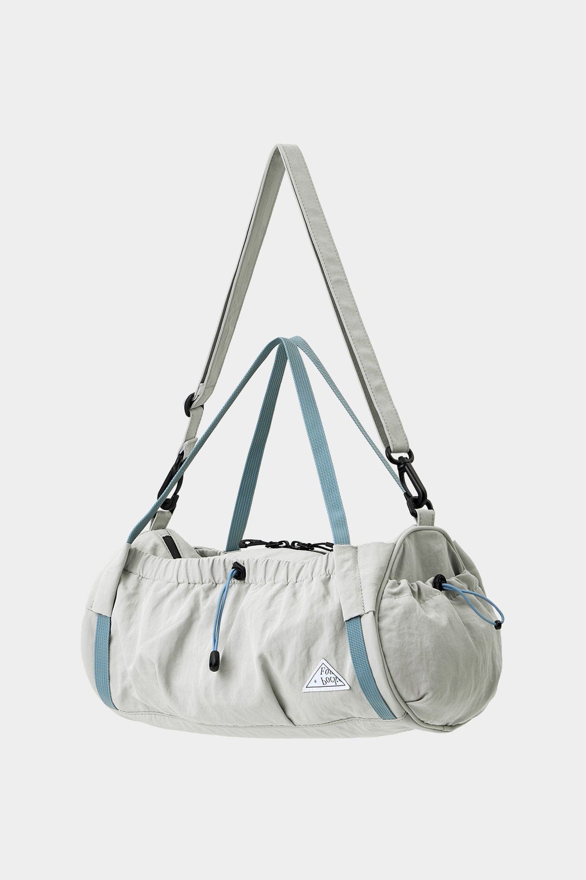 POINTED ONE-SIZE [FOUND POCKET] CONVENIENT DUFFLE BAG LIGHT GREY