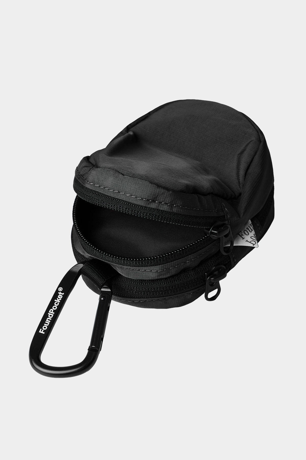 POINTED ONE-SIZE [FOUND POCKET] FIELD POCKET POUCH BLACK