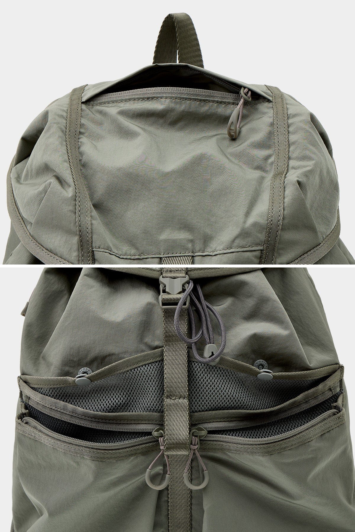 POINTED ONE-SIZE [FOUND POCKET] FOCUS RUCKSACK ASH GREY
