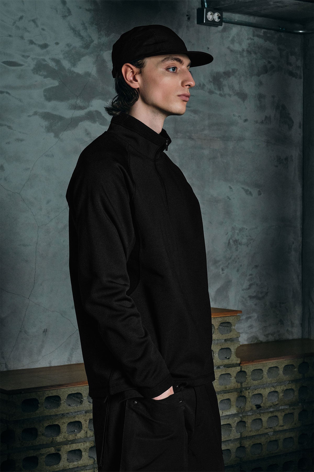 POINTED ONE-SIZE [FOUND POCKET] FP CAMP CAP DARK NAVY