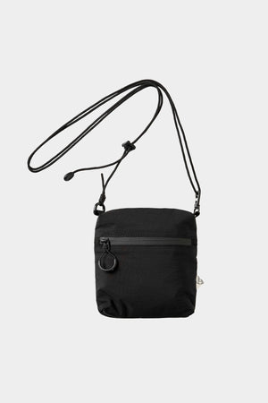 POINTED ONE-SIZE [FOUND POCKET] NYLON STRING BAG BLACK