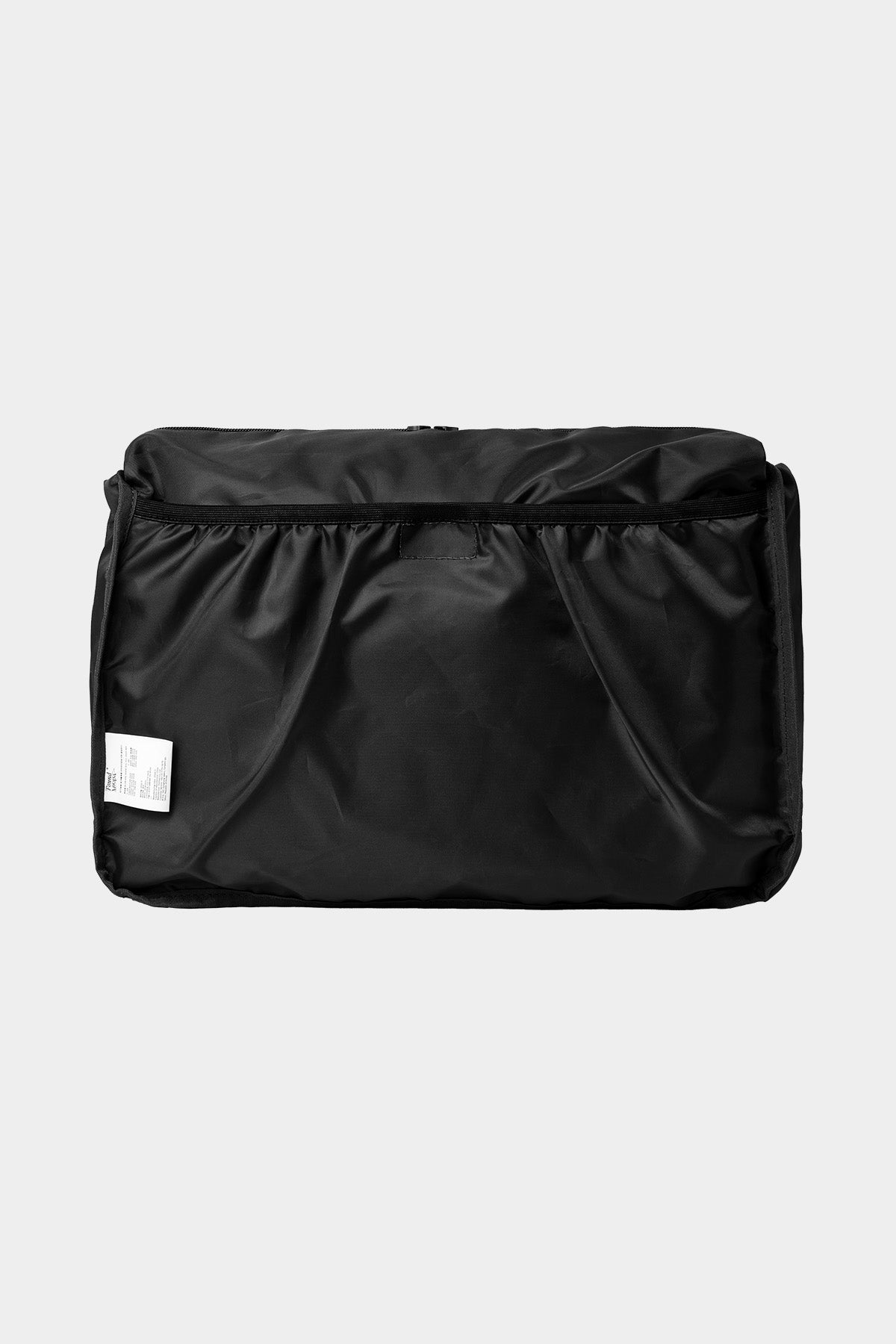 POINTED ONE-SIZE [FOUND POCKET] RIDGE CROSS BAG BLACK