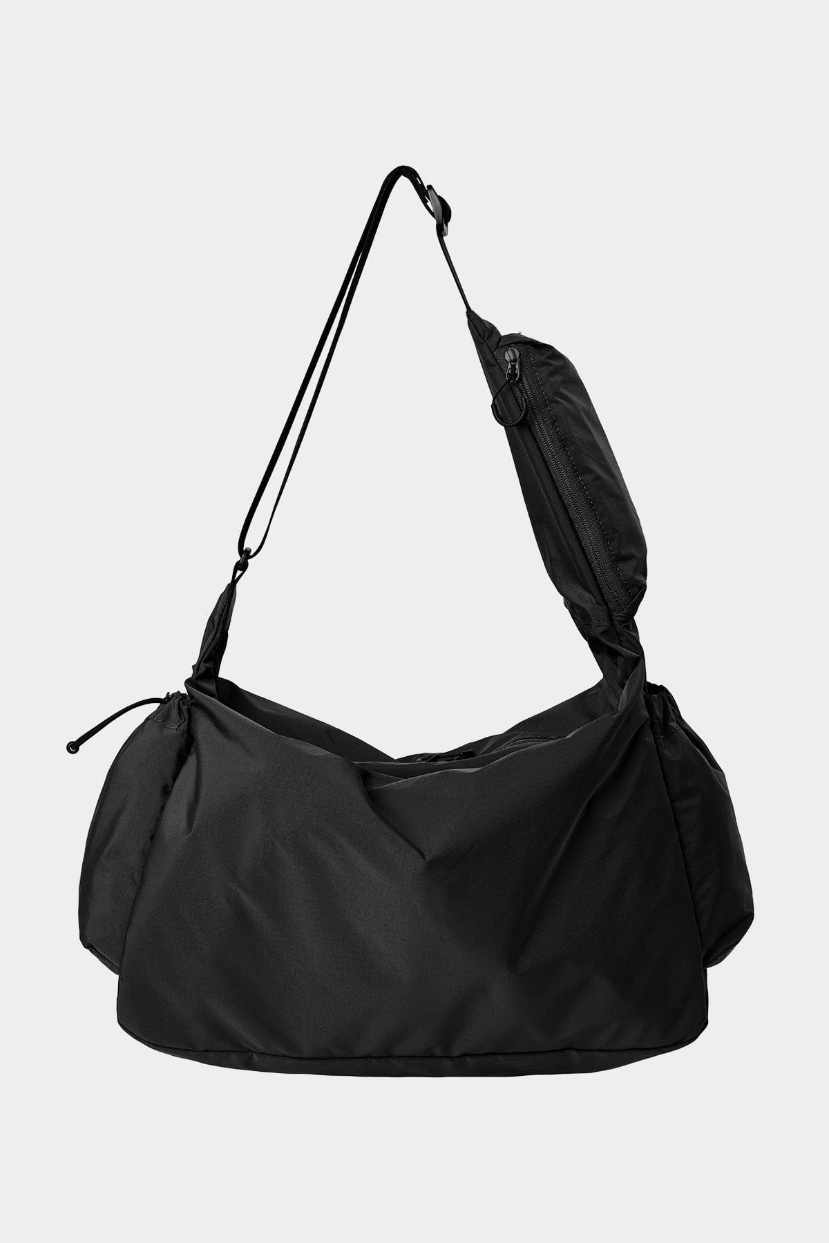 POINTED ONE-SIZE [FOUND POCKET] RIDGE CROSS BAG BLACK