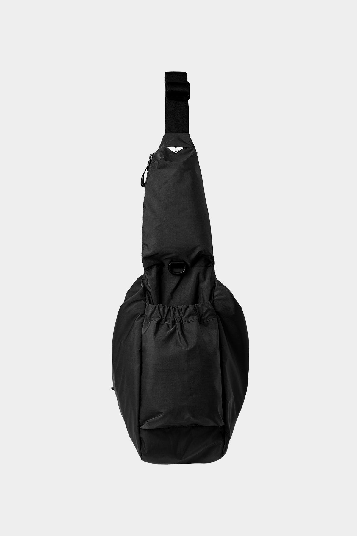 POINTED ONE-SIZE [FOUND POCKET] RIDGE CROSS BAG BLACK