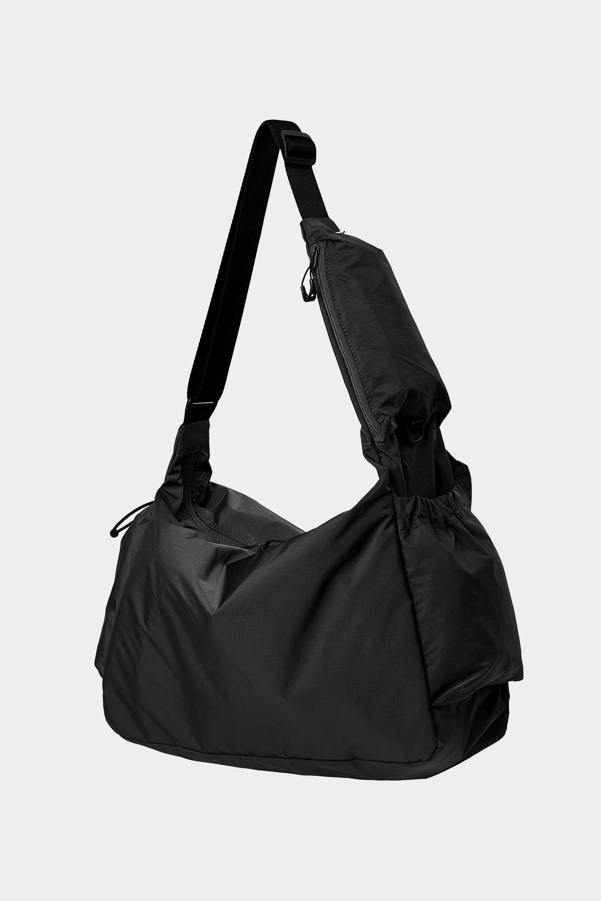 POINTED ONE-SIZE [FOUND POCKET] RIDGE CROSS BAG BLACK