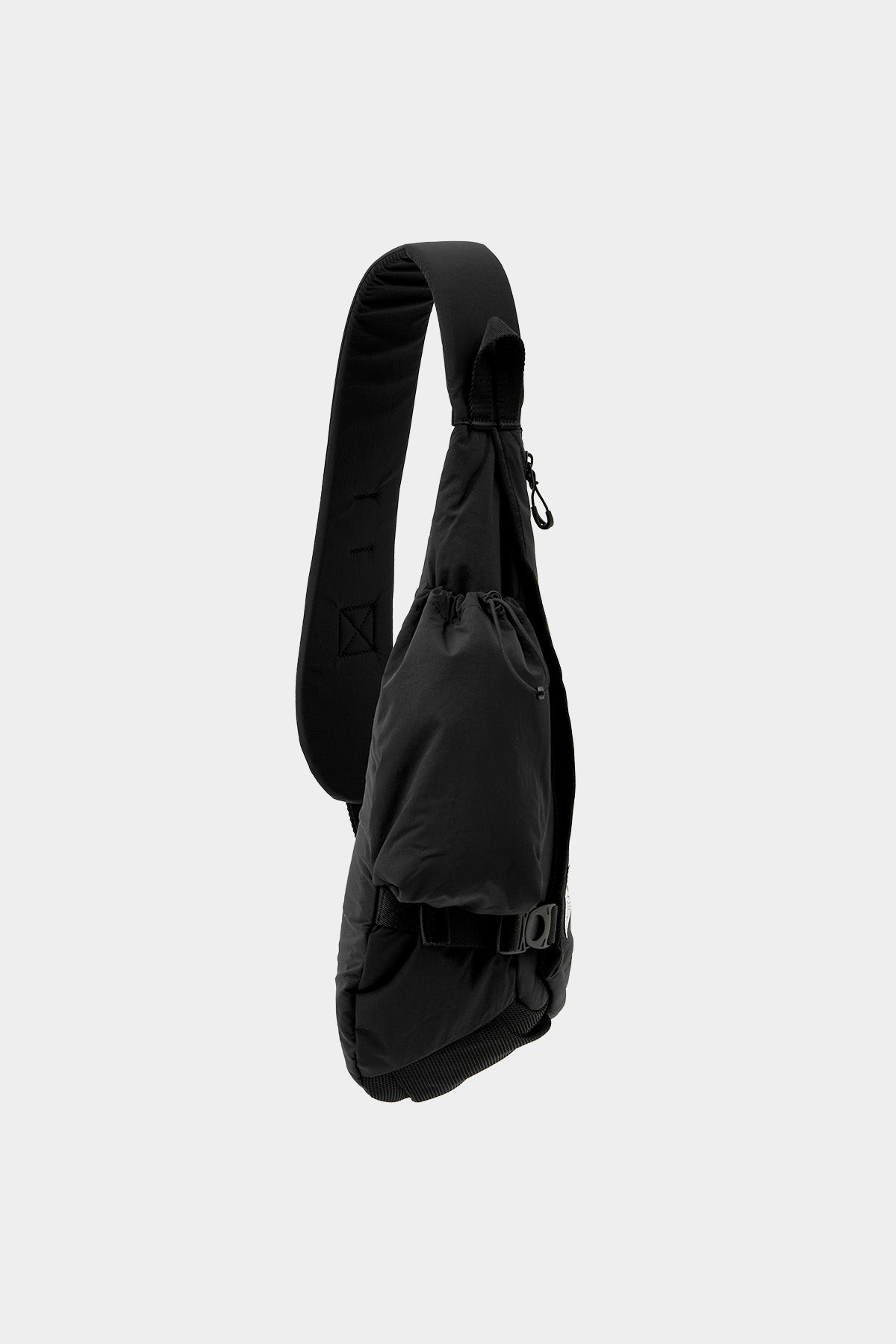 POINTED ONE-SIZE [FOUND POCKET] SADDLE CROSS BAG BLACK