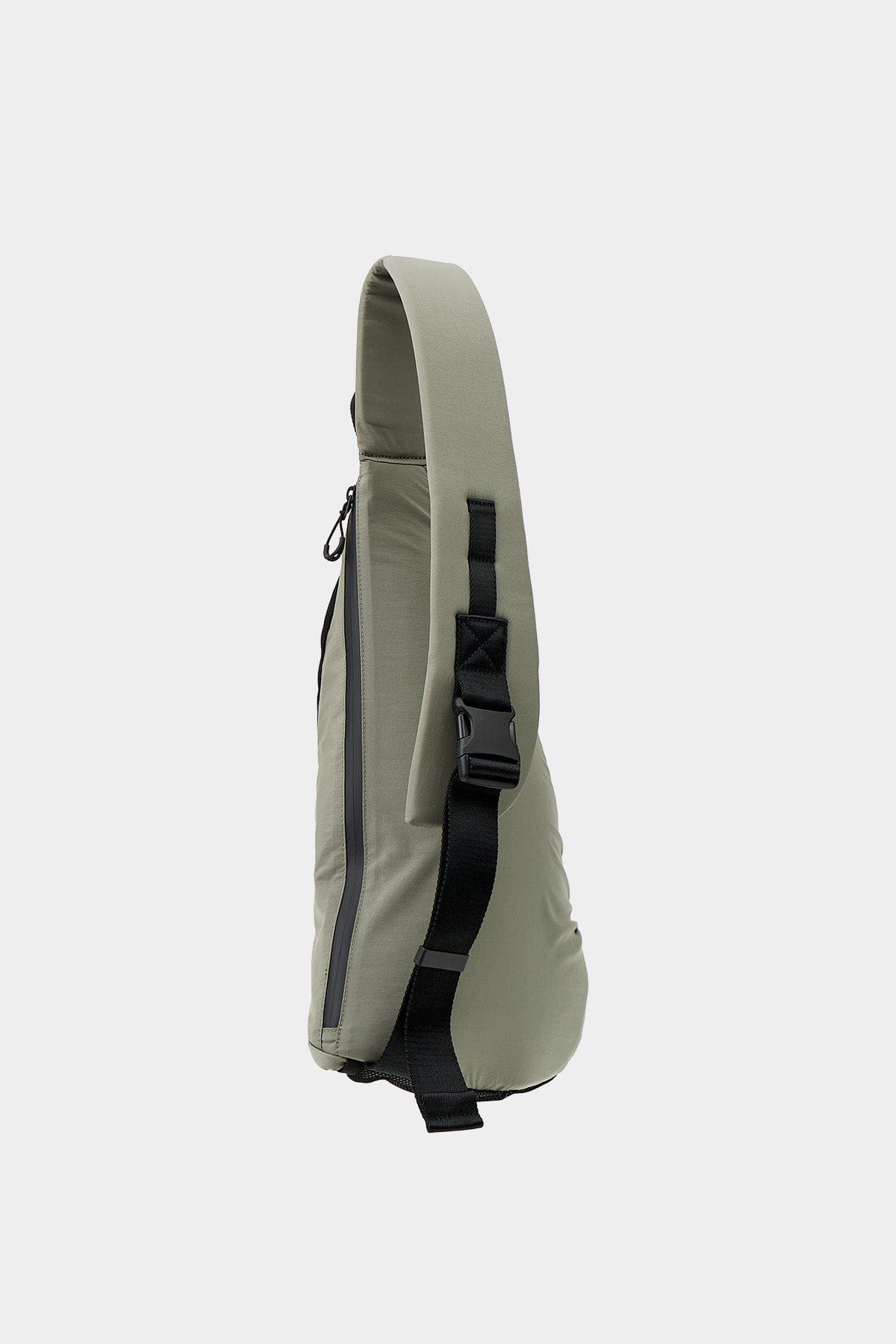 POINTED ONE-SIZE [FOUND POCKET] SADDLE CROSS BAG GREY