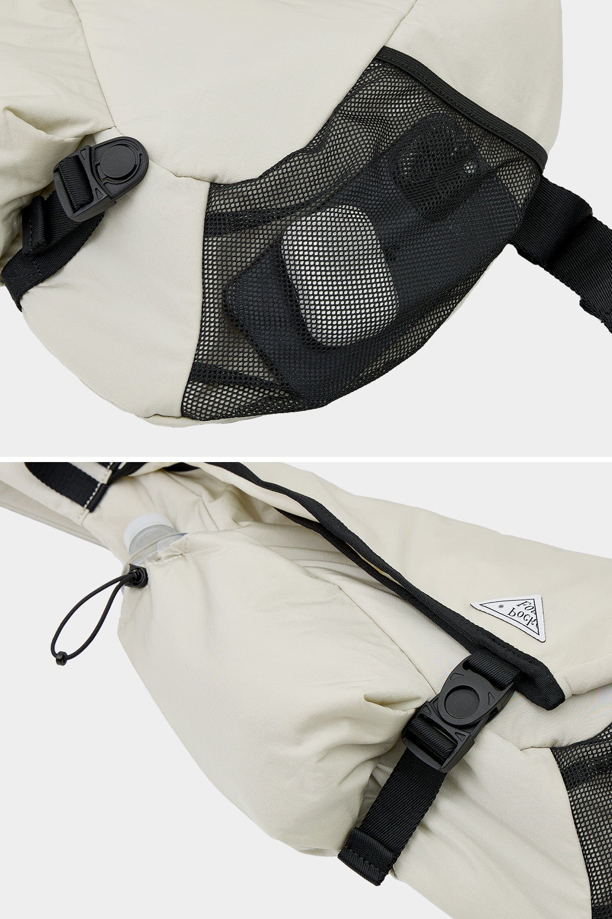 POINTED ONE-SIZE [FOUND POCKET] SADDLE CROSS BAG SAGE GREEN