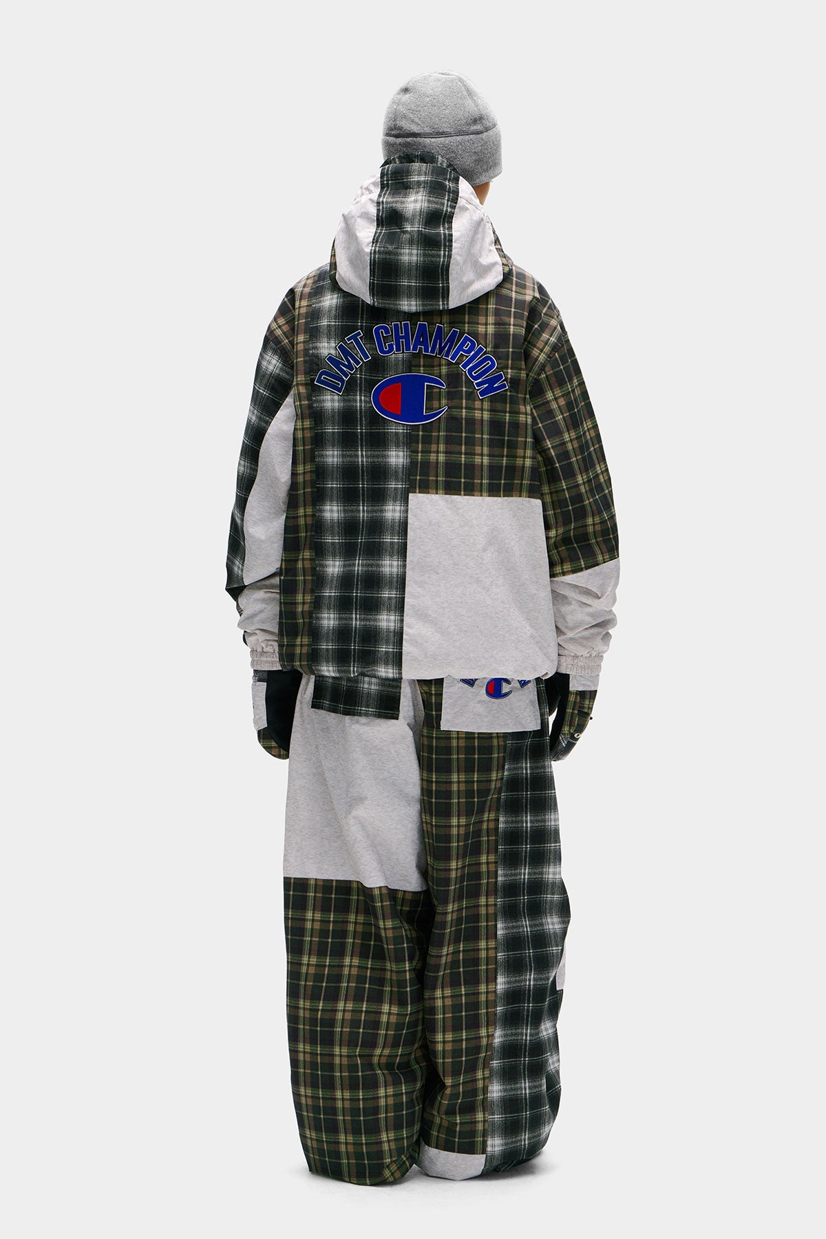 [CHAMPION x DIMITO] C-LOGO COLLEGE PATCHWORK PANTS (WIDE FIT LV.2) ARCHIVE MIX (Available date : 26.10.12)