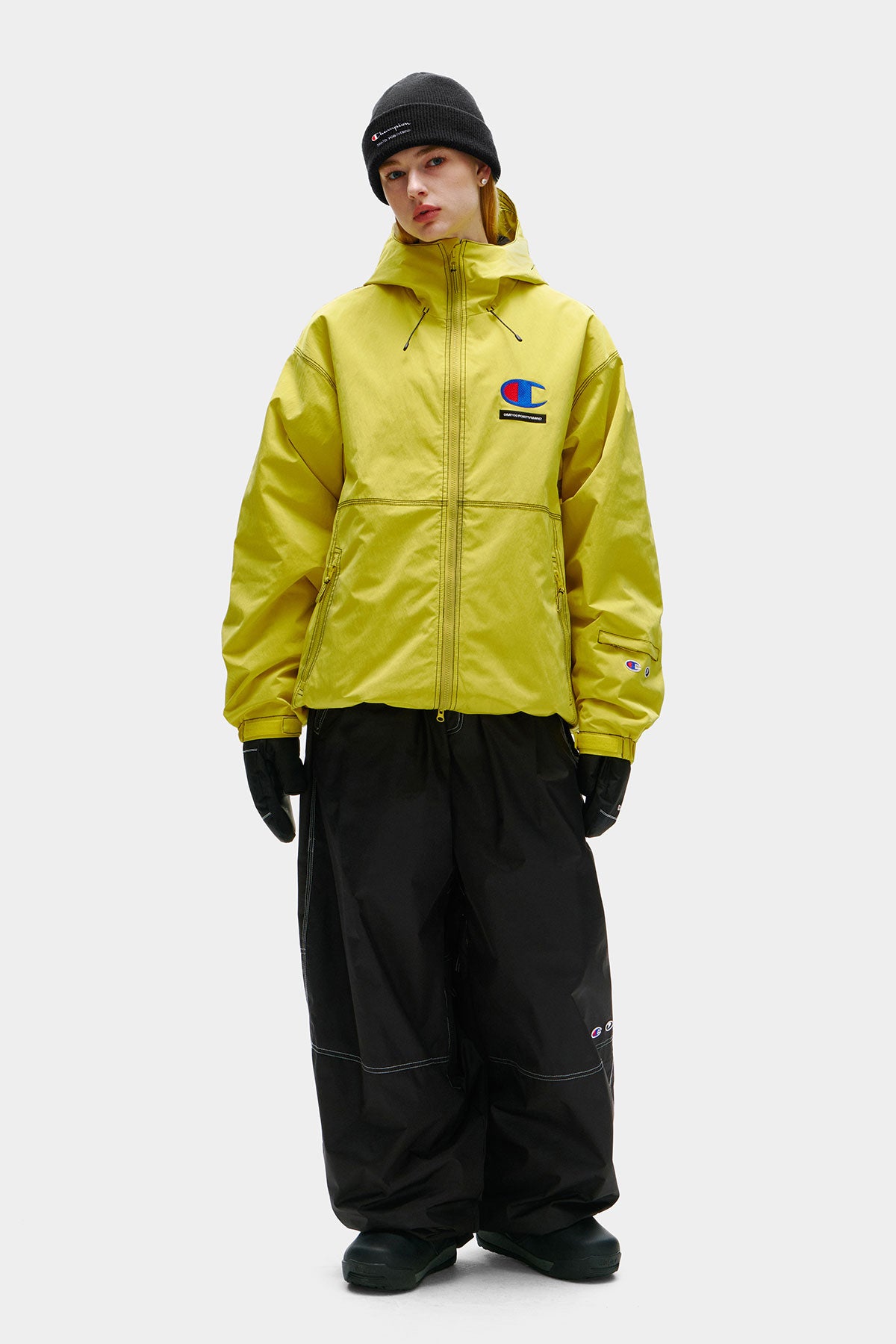 [CHAMPION x DIMITO] STITCH BANDED PANTS (WIDE FIT LV.2) BLACK (Available date : 26.10.12)
