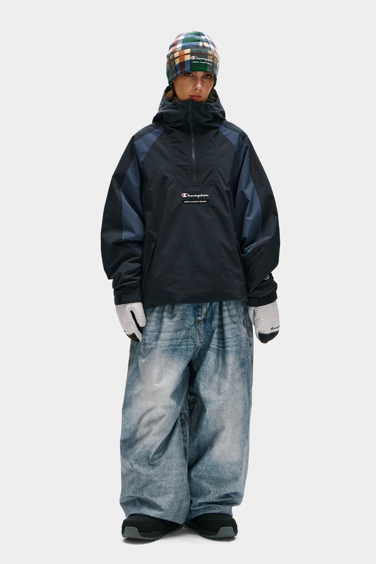 [CHAMPION x DIMITO] VARSITY ANORAK TRACK JACKET DEEP NAVY (Available date : 26.10.12)