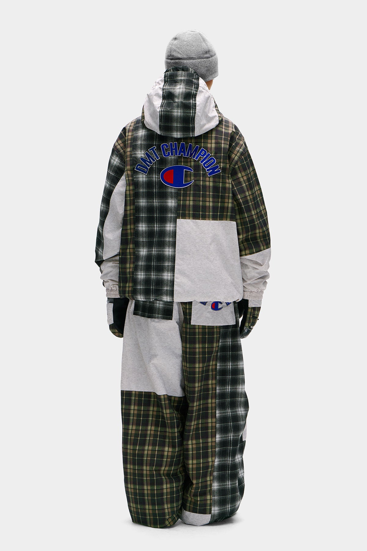 [CHAMPION x DIMITO] C-LOGO COLLEGE PATCHWORK JACKET ARCHIVE MIX (Available date : 26.10.12)