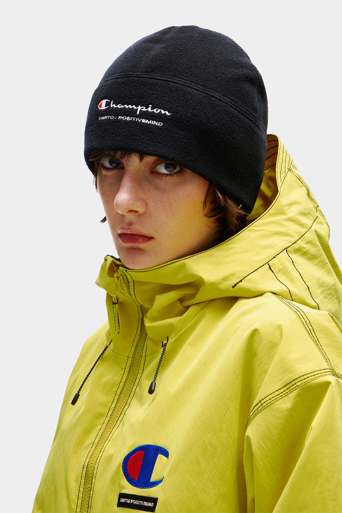 [CHAMPION x DIMITO] C-LOGO STITCHED JACKET OREGON YELLOW (Available date : 26.10.12)