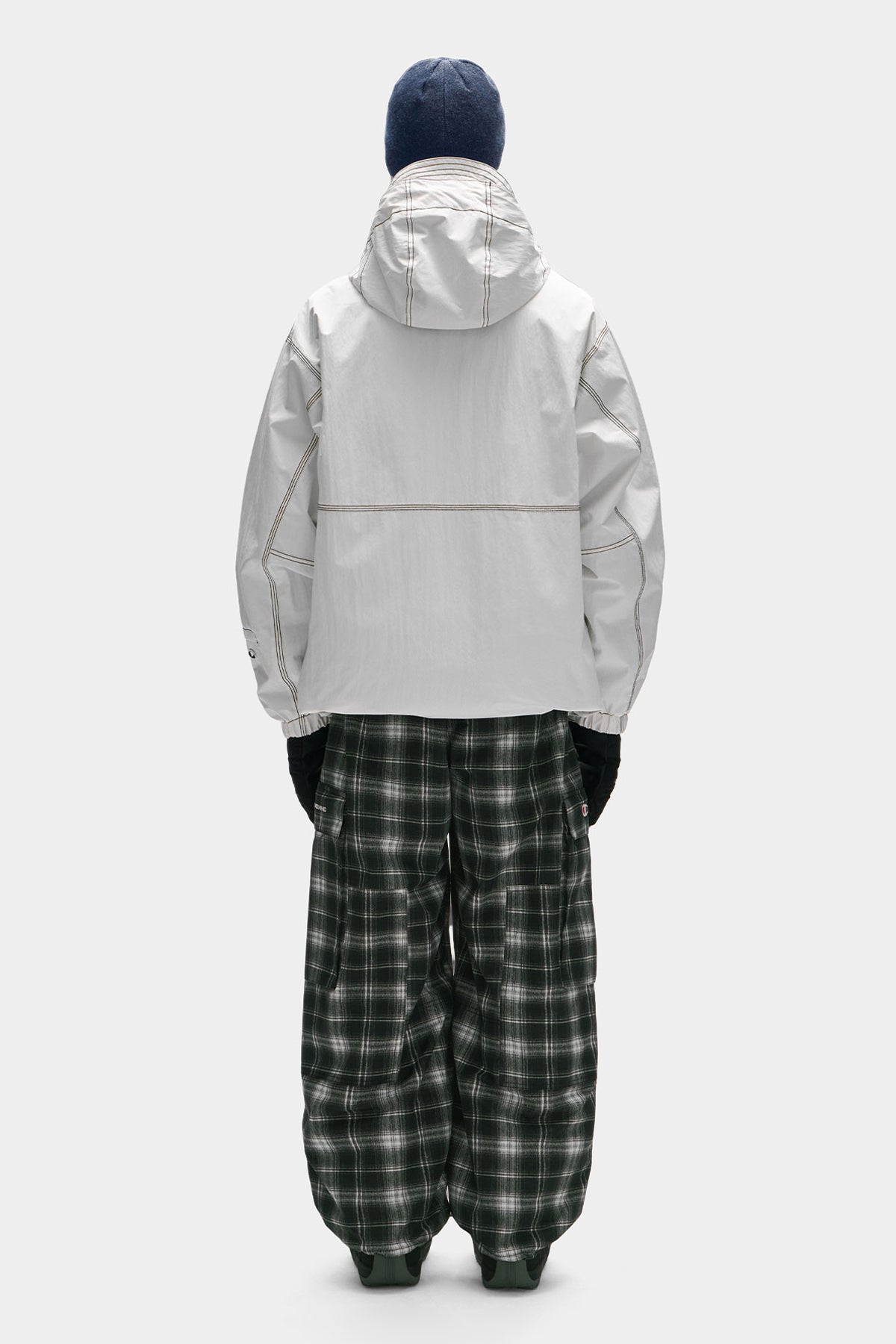 [CHAMPION x DIMITO] C-LOGO STITCHED JACKET WHITE (Available date : 26.10.12)