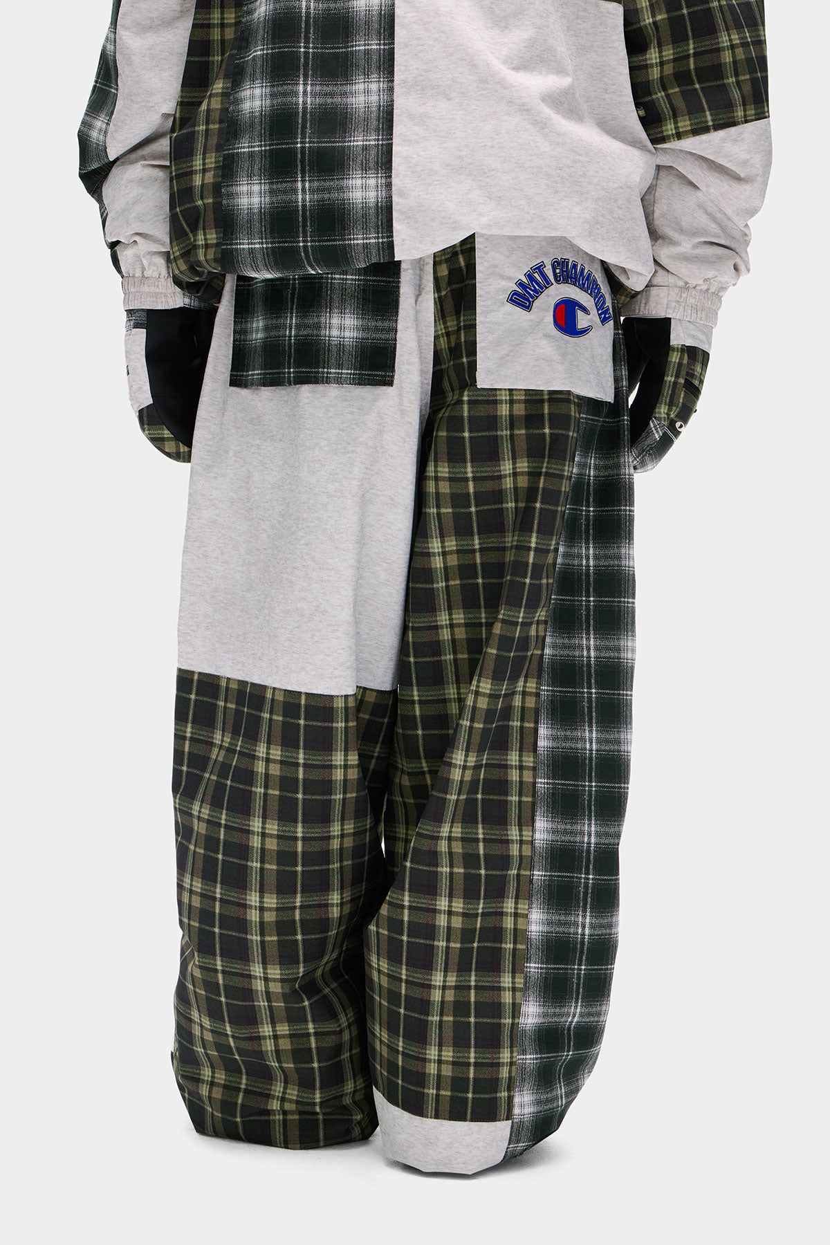 [CHAMPION x DIMITO] C-LOGO COLLEGE PATCHWORK PANTS (WIDE FIT LV.2) ARCHIVE MIX (Available date : 26.10.12)