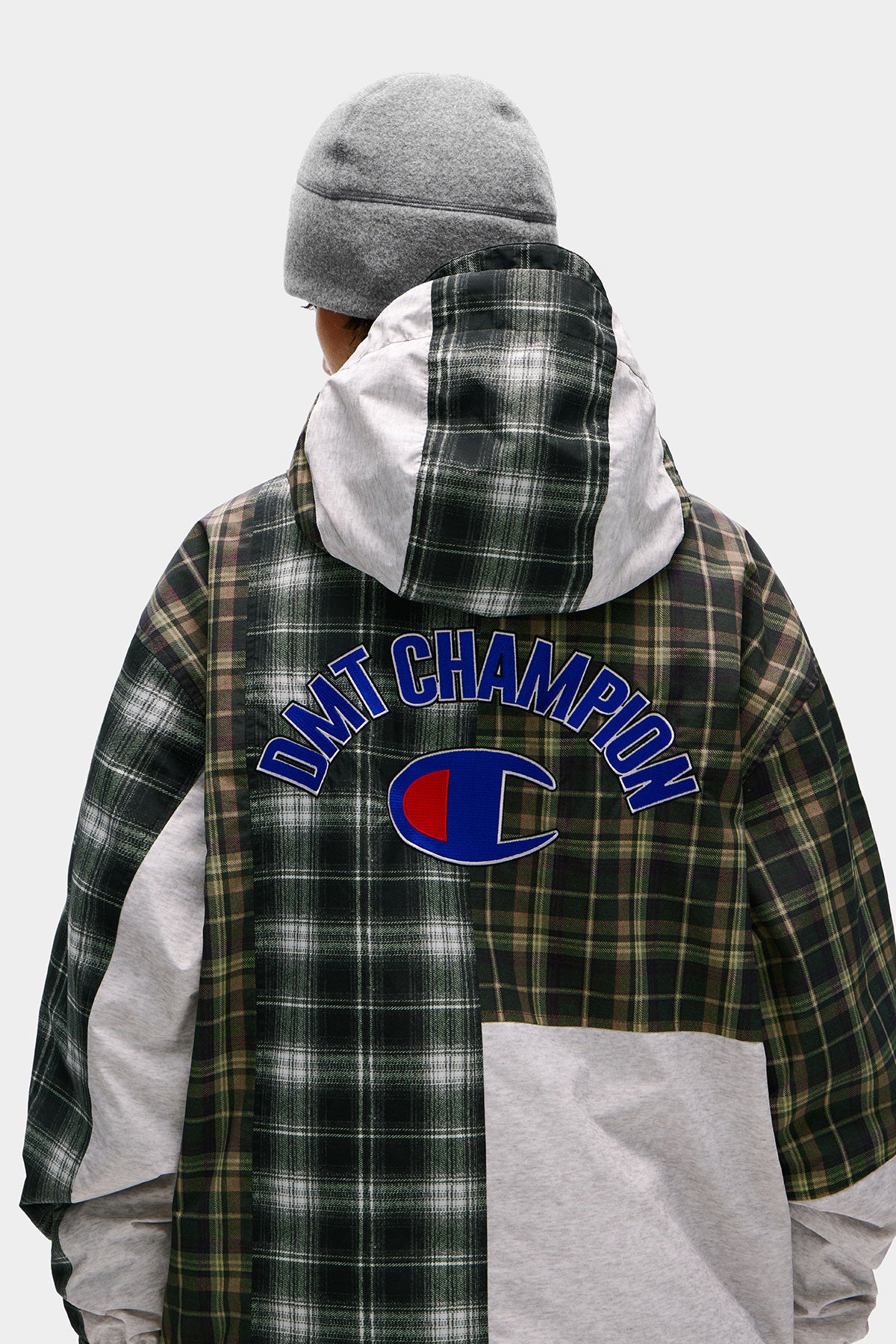 [CHAMPION x DIMITO] C-LOGO COLLEGE PATCHWORK JACKET ARCHIVE MIX (Available date : 26.10.12)