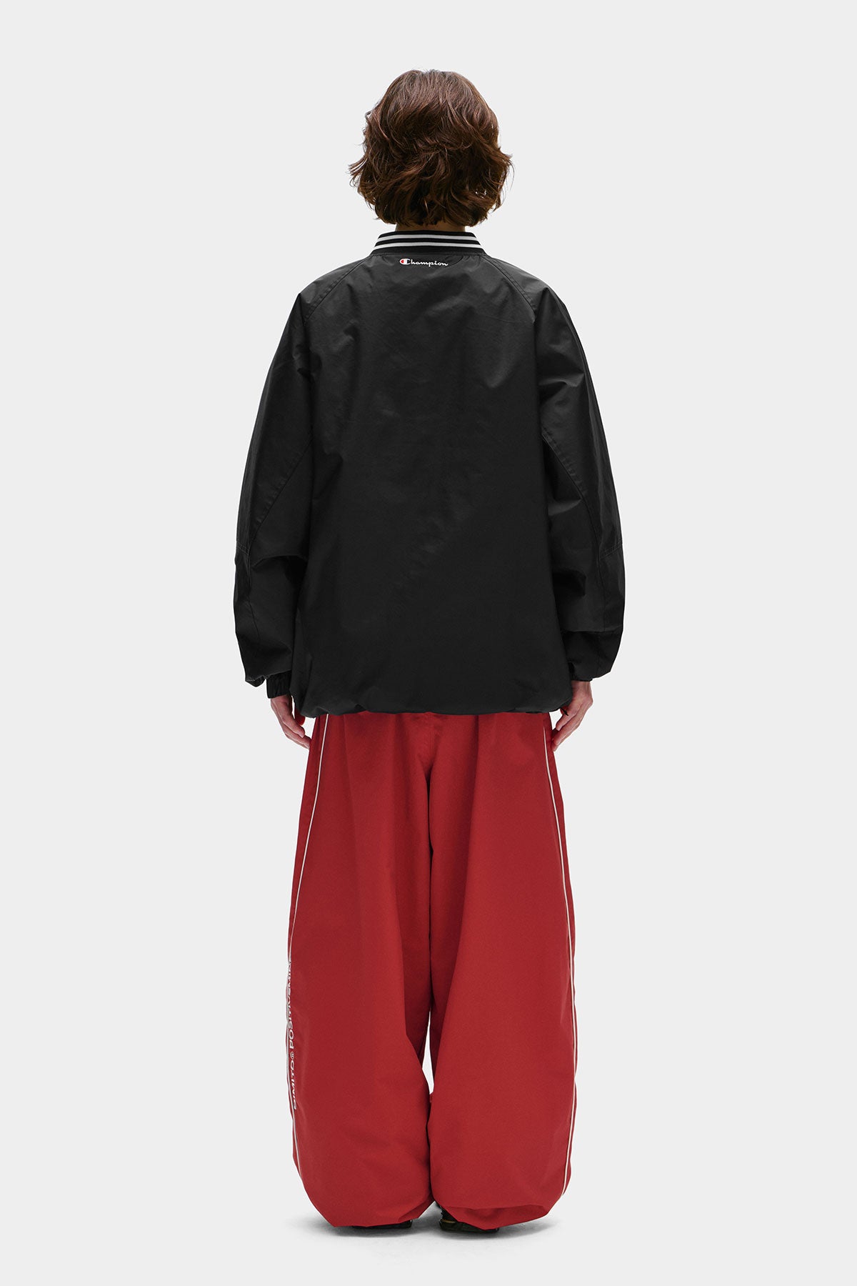 [CHAMPION x DIMITO] SPORT V-NECK SNAP PULLOVER BLACK (Available date : 26.10.12)