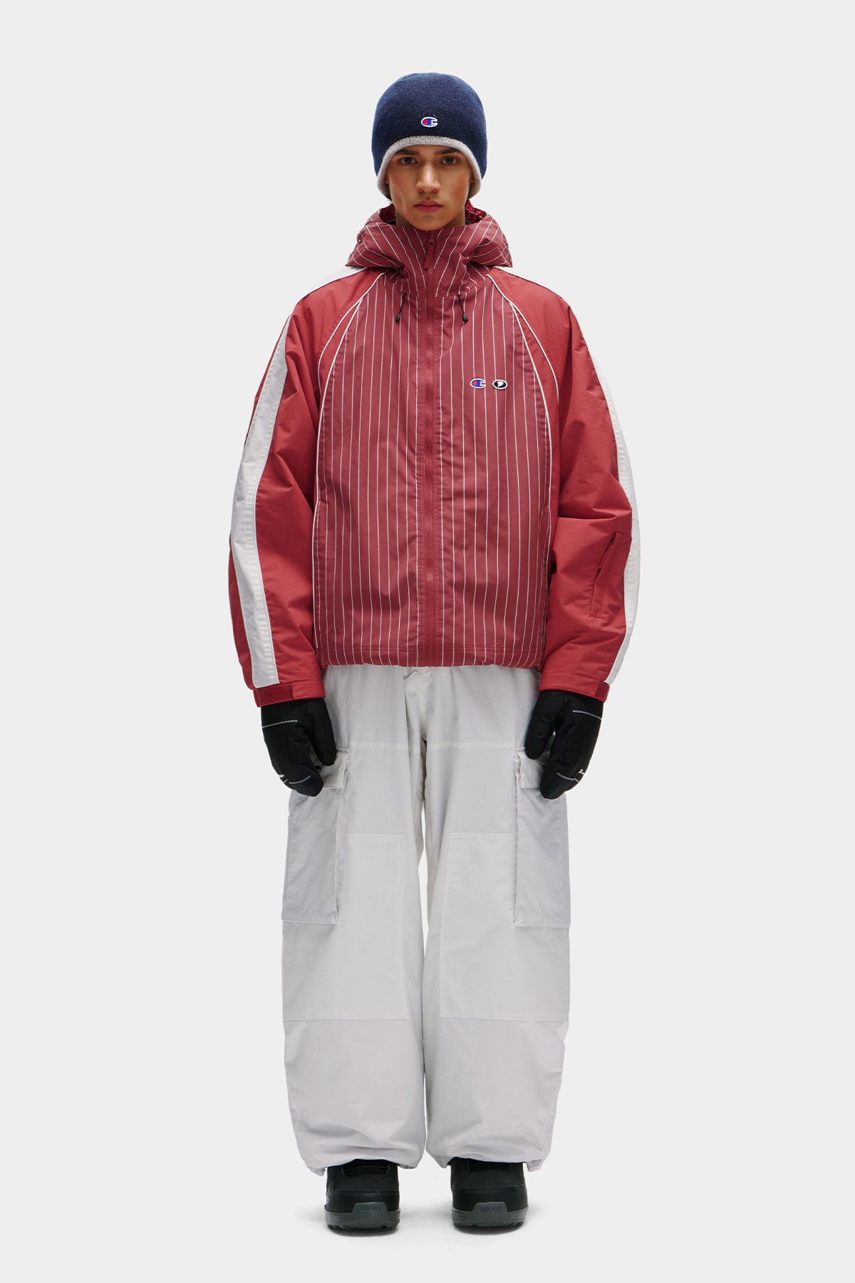 [CHAMPION x DIMITO] SCRIPT CARGO PANTS (WIDE FIT LV.1) WHITE (Available date : 26.10.12)