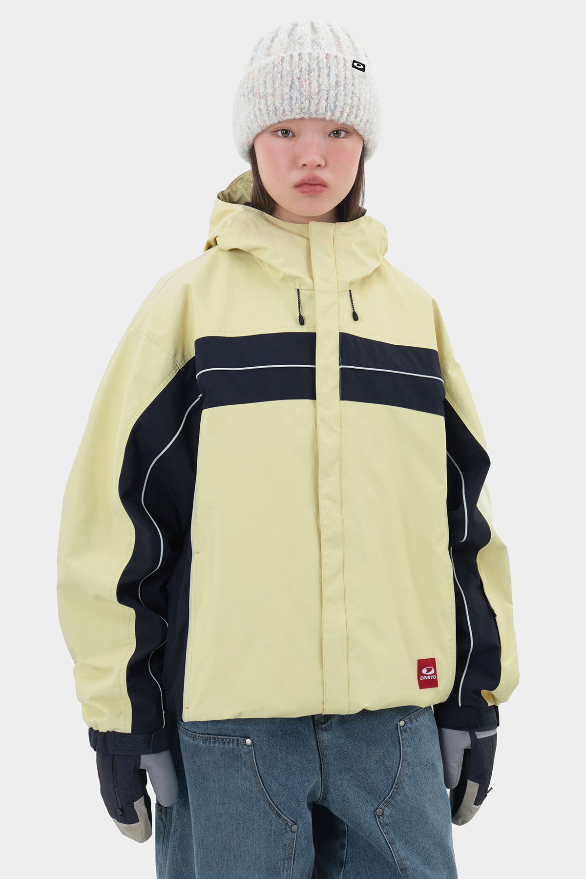 SNOWBALL BEANIE IVORY