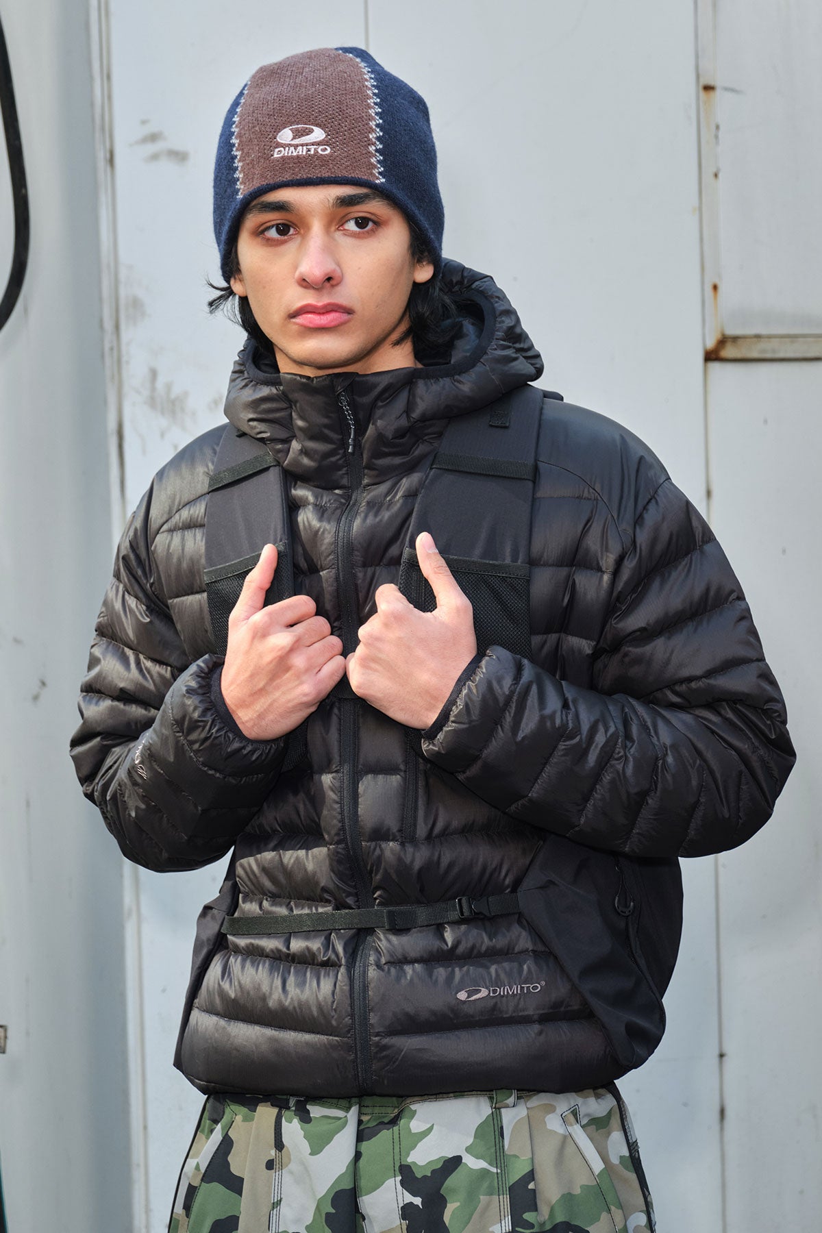 RACING LINE BEANIE BROWN