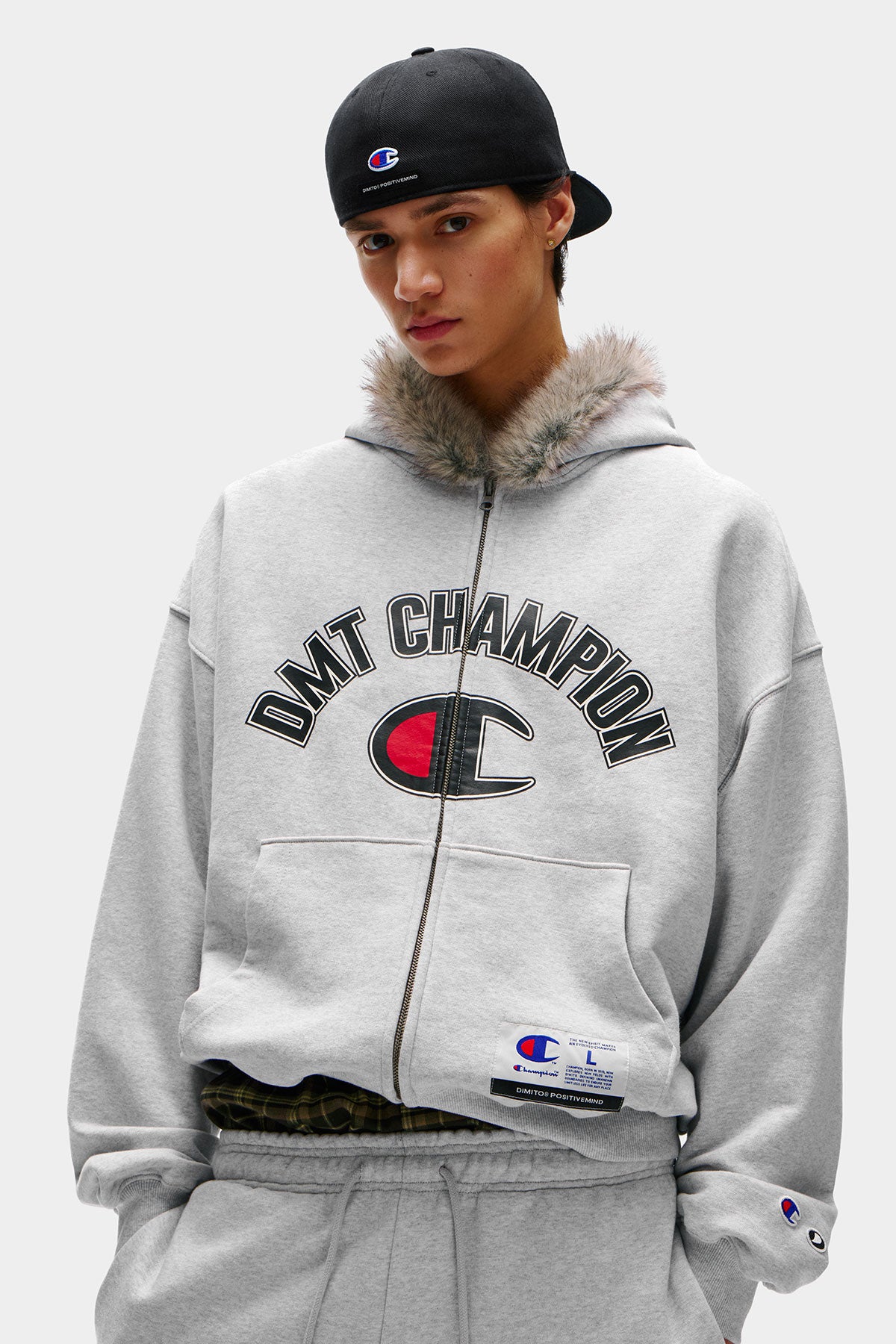 [CHAMPION x DIMITO] ANNIVERSARY FITTED CAP BLACK (Available date : 26.10.12)