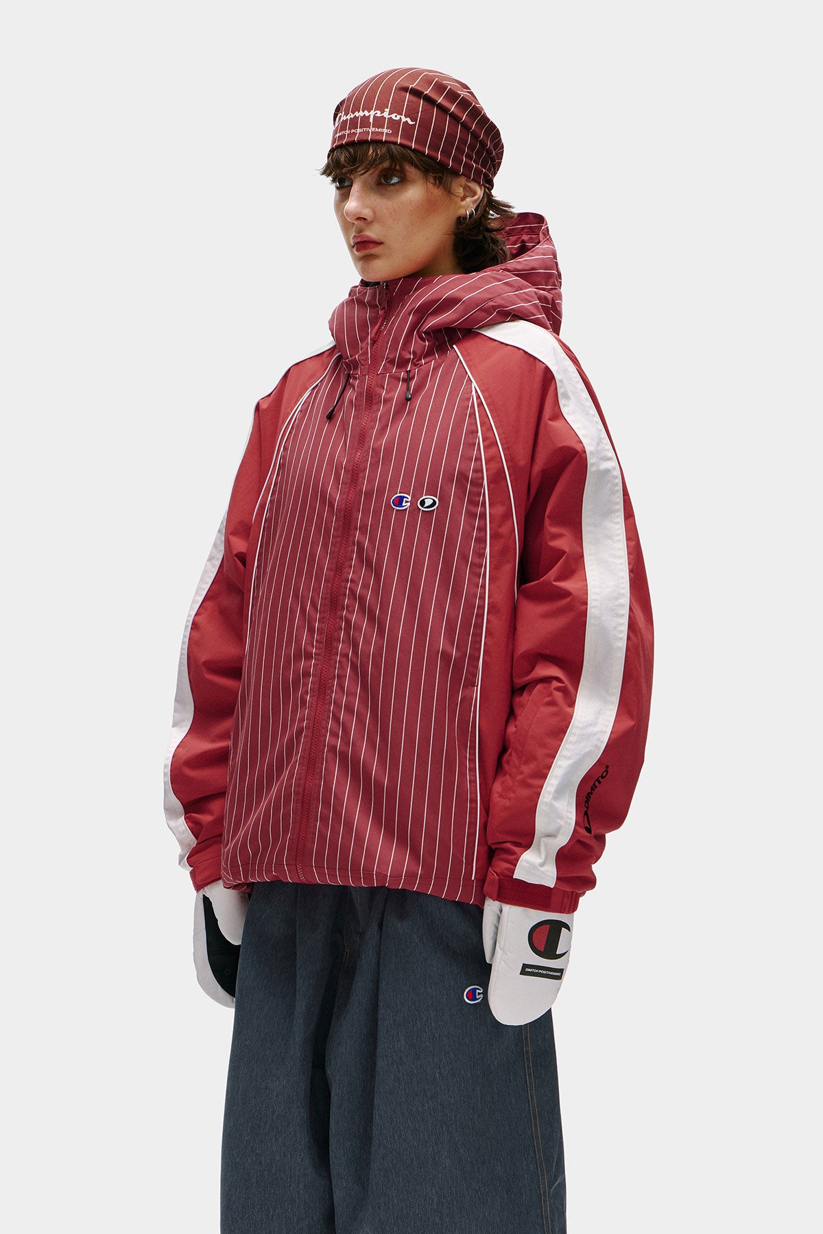 [CHAMPION x DIMITO] C-LOGO MITTEN WHITE (Available date : 26.10.12)