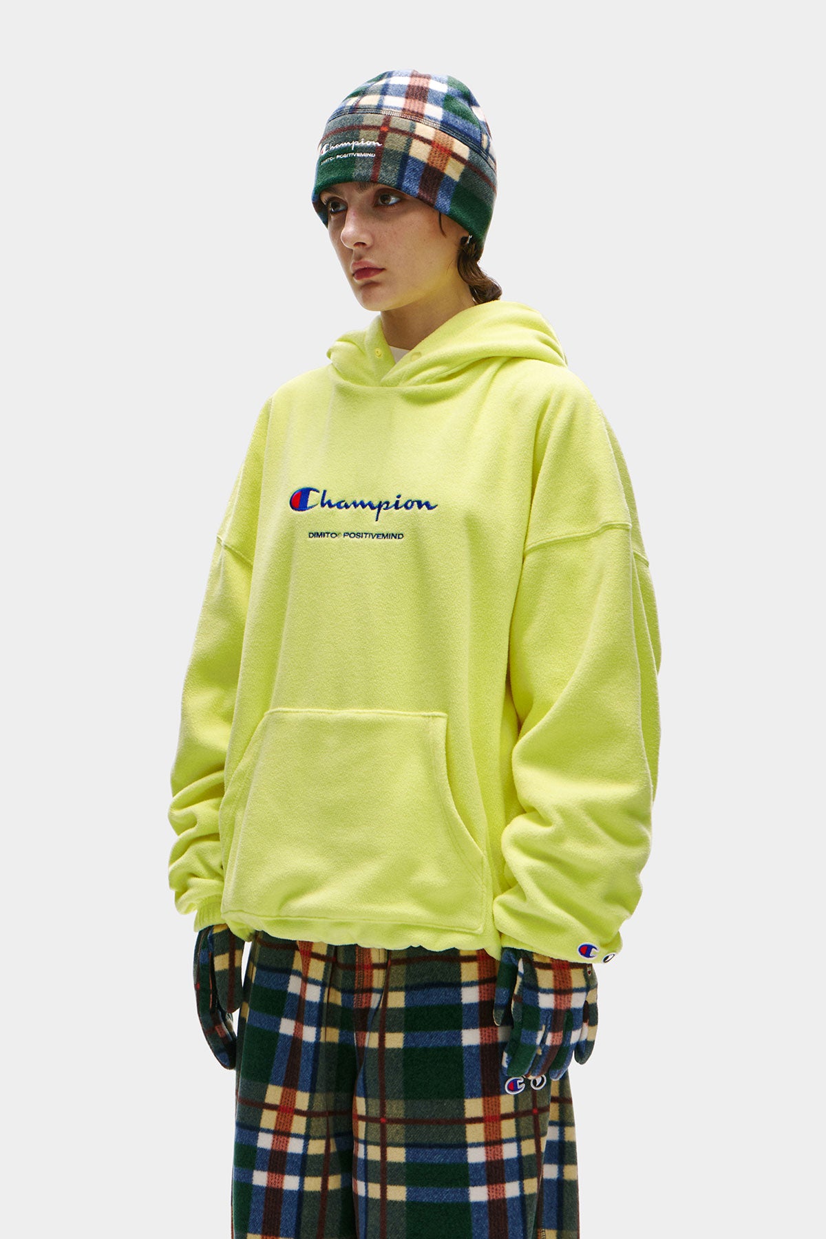 [CHAMPION x DIMITO] FLEECE GLOVES RETRO CHECK (Available date : 26.10.12)