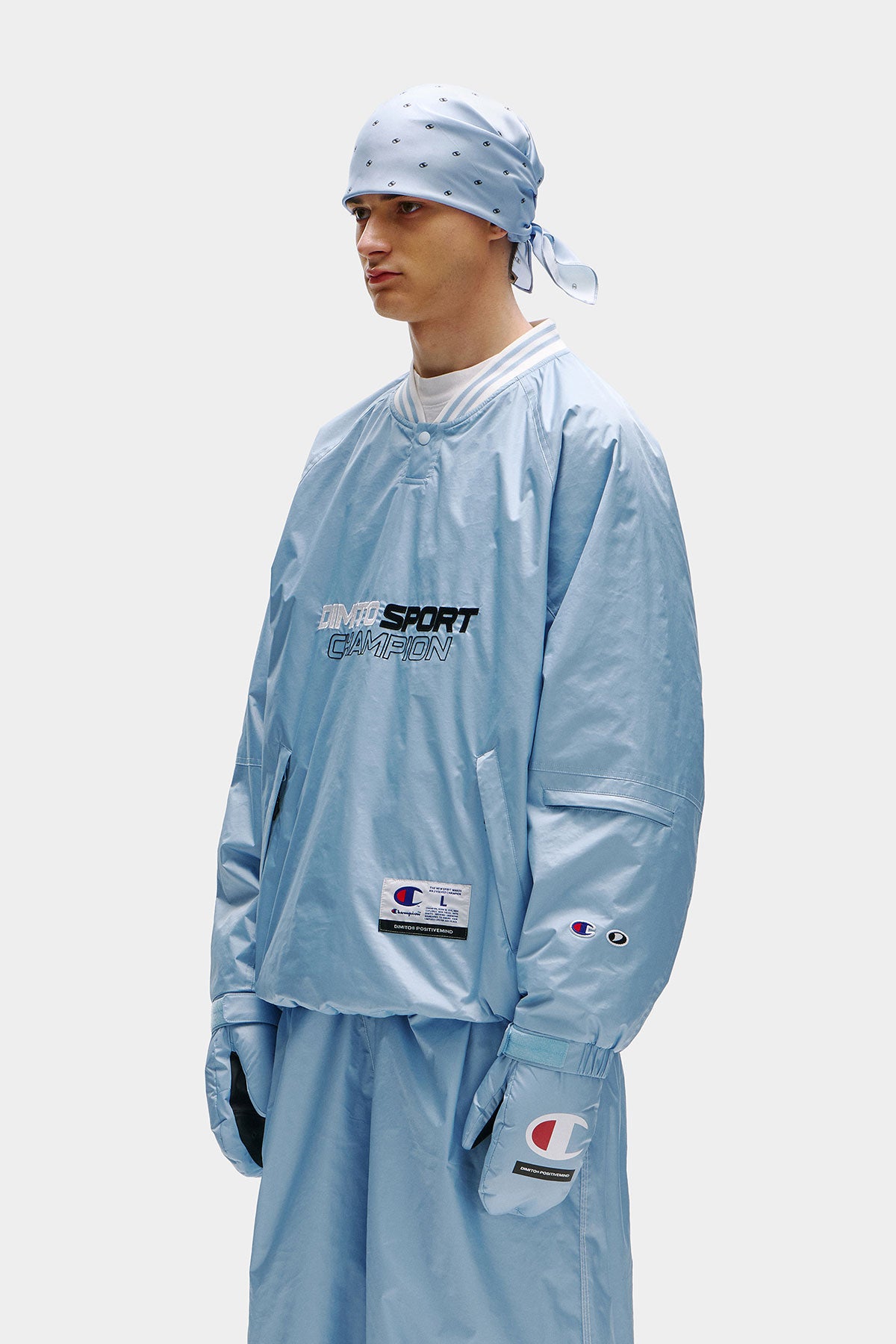 [CHAMPION x DIMITO] C-LOGO MITTEN ICE COLUMBIA (Available date : 26.10.12)