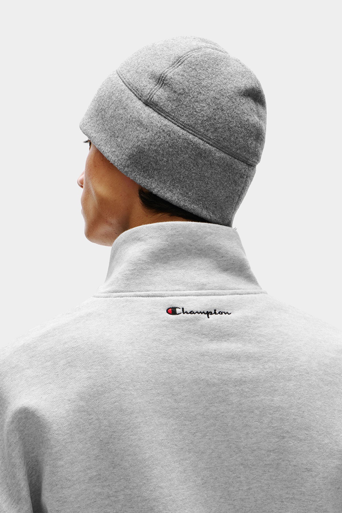 [CHAMPION x DIMITO] SCRIPT FLEECE BEANIE WARM GREY (Available date : 26.10.12)