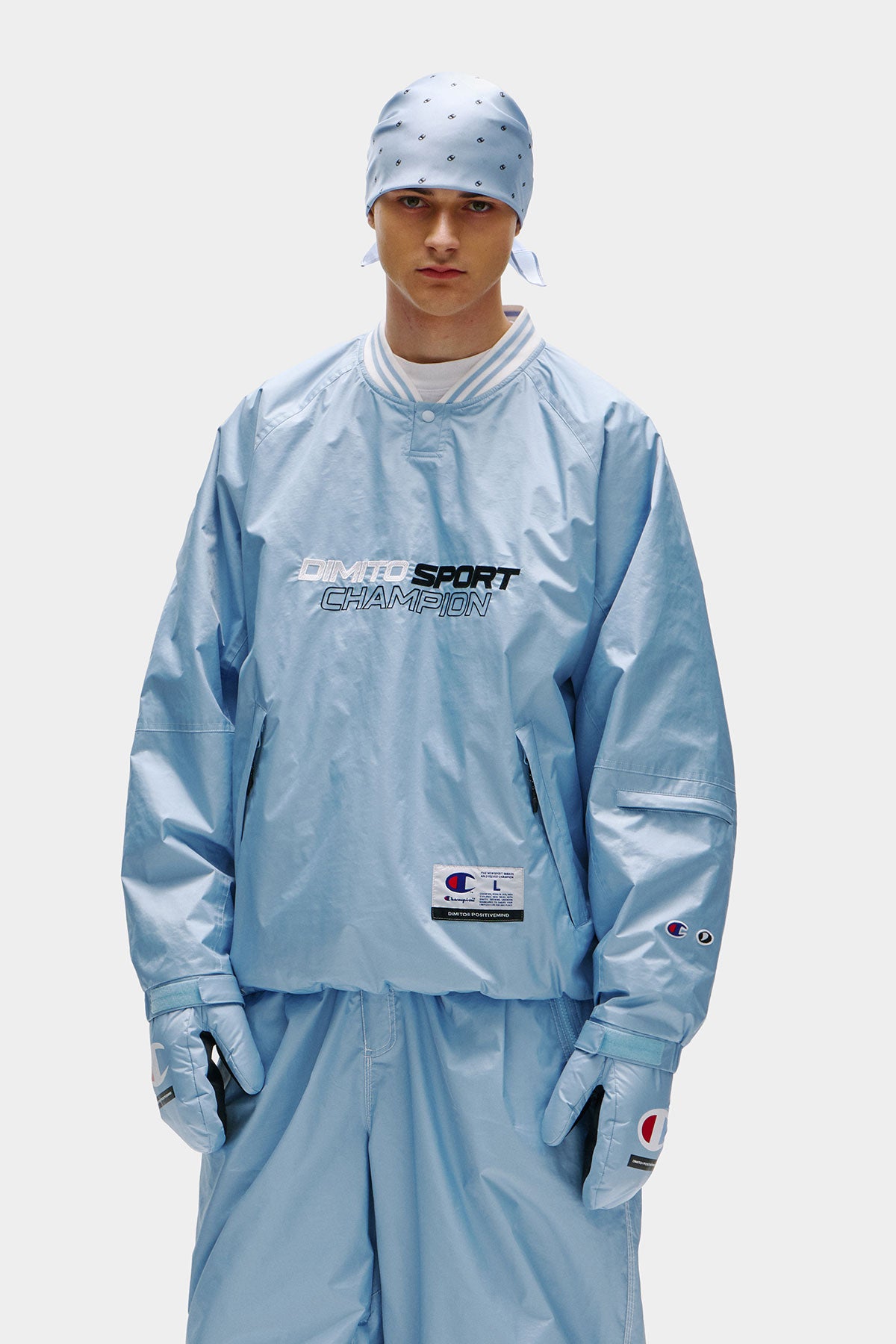 [CHAMPION x DIMITO] C-LOGO MITTEN ICE COLUMBIA (Available date : 26.10.12)